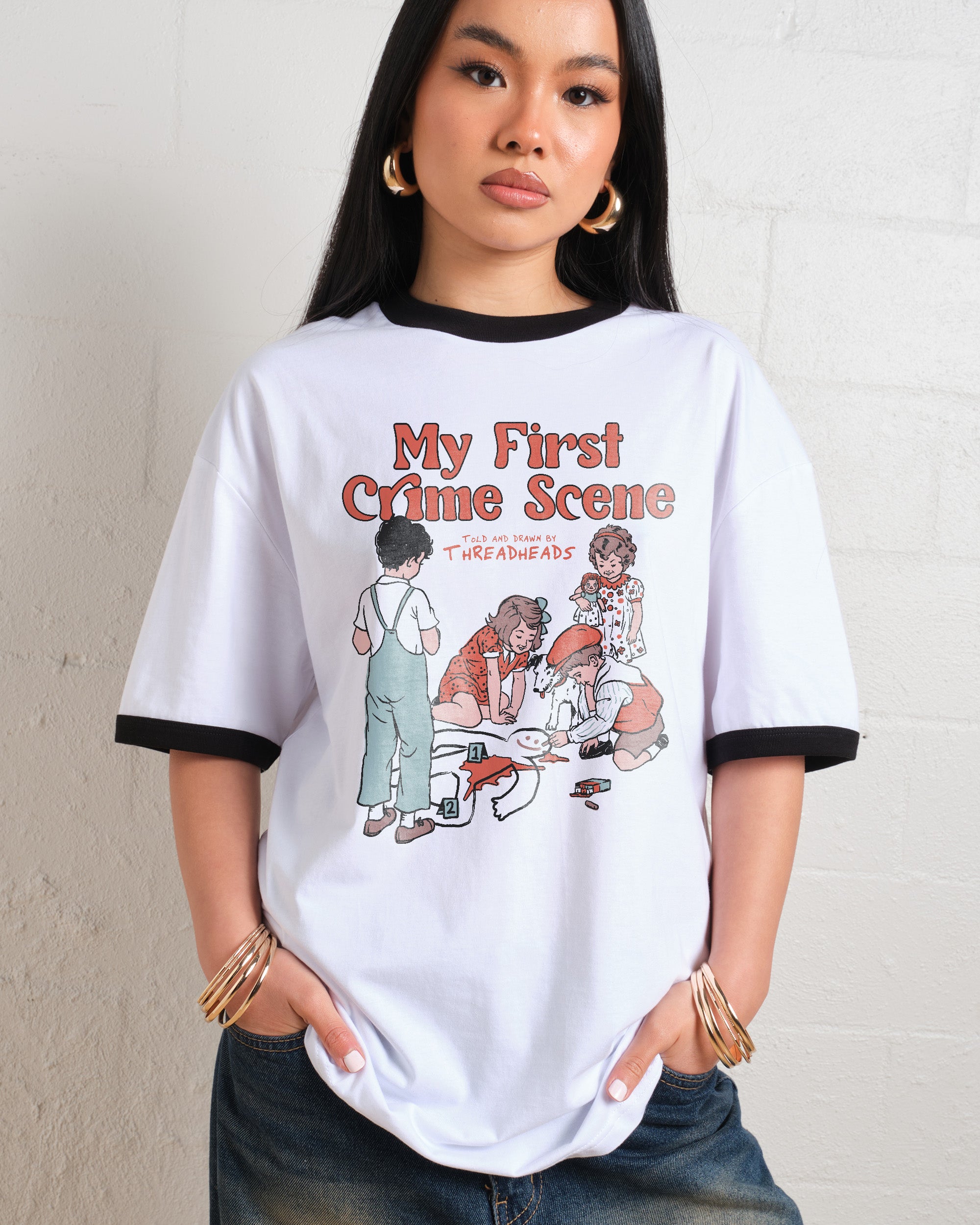 My First Crime Scene T-Shirt Australia Online