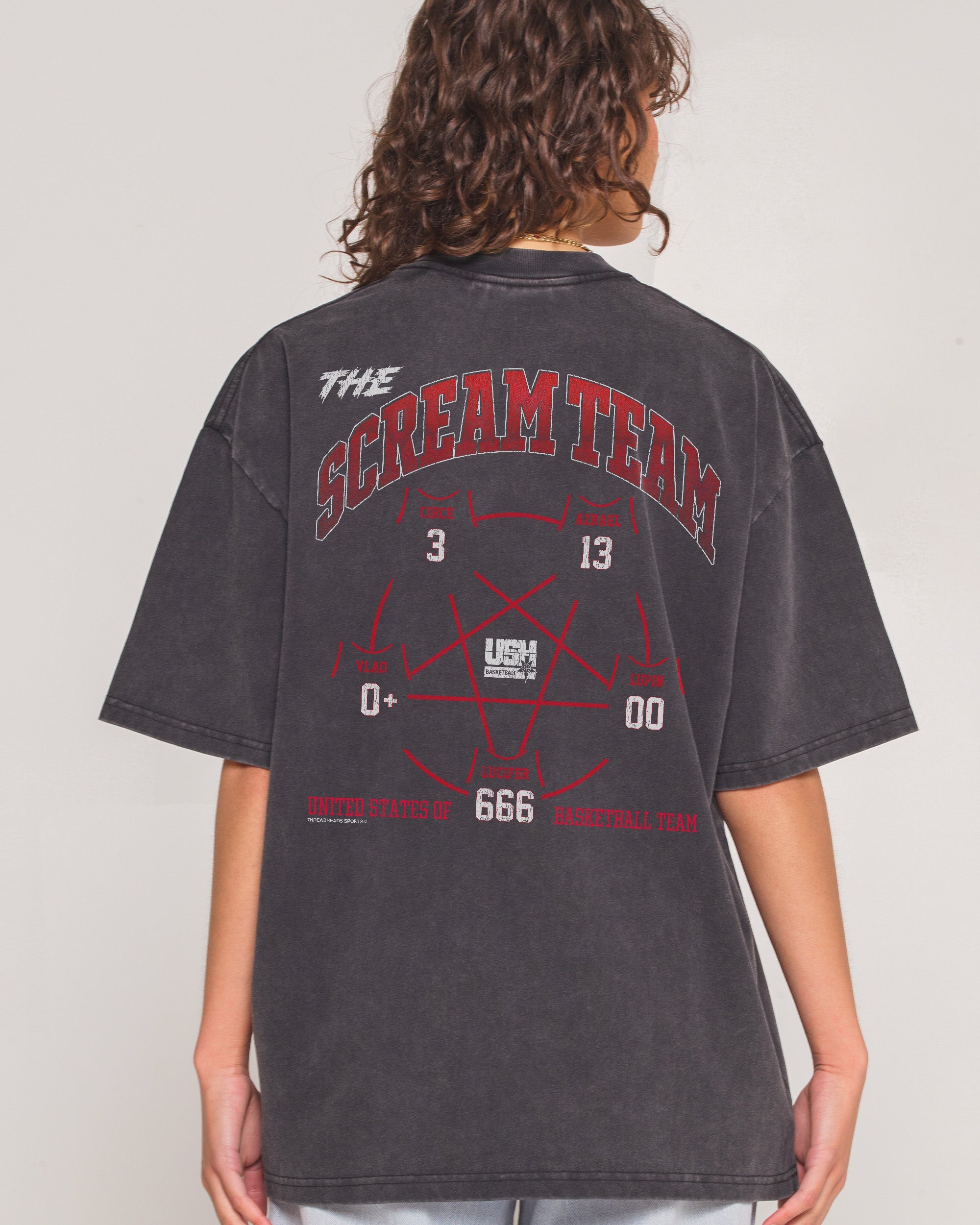 Scream Team Wash Tee Australia Threadheads Online