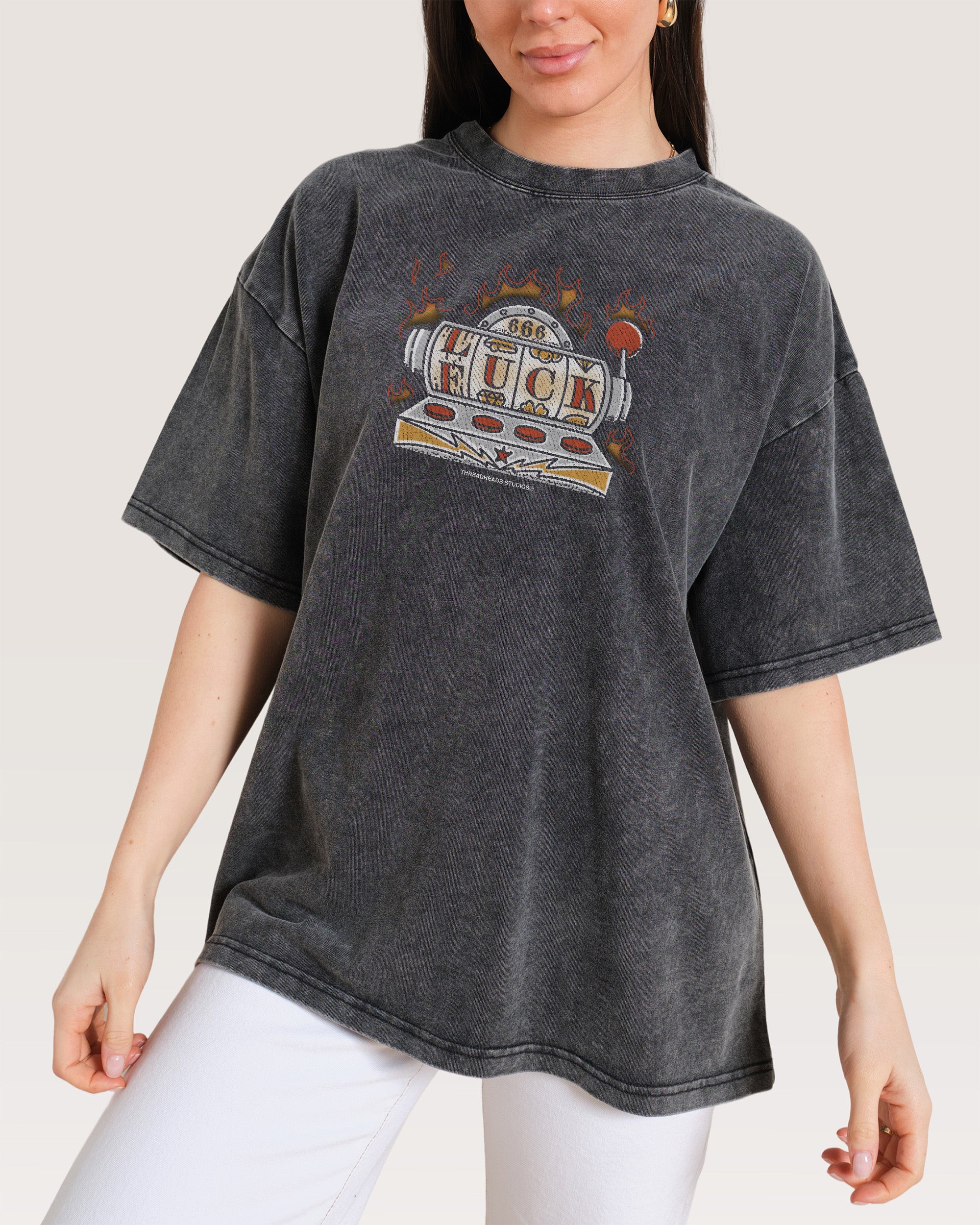Lucky Slots Wash Tee