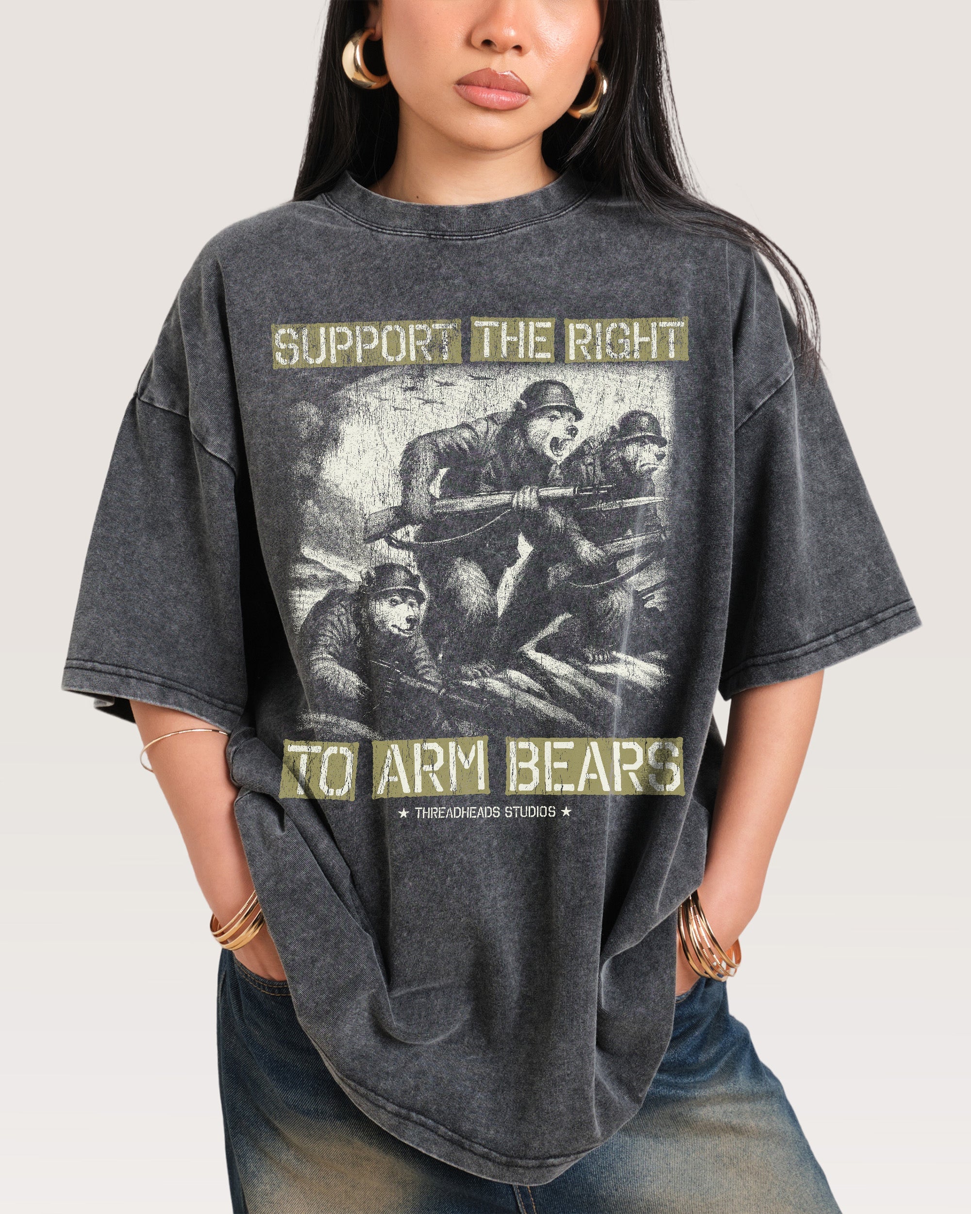 Arm Bears Wash Tee Australia Threadheads Online
