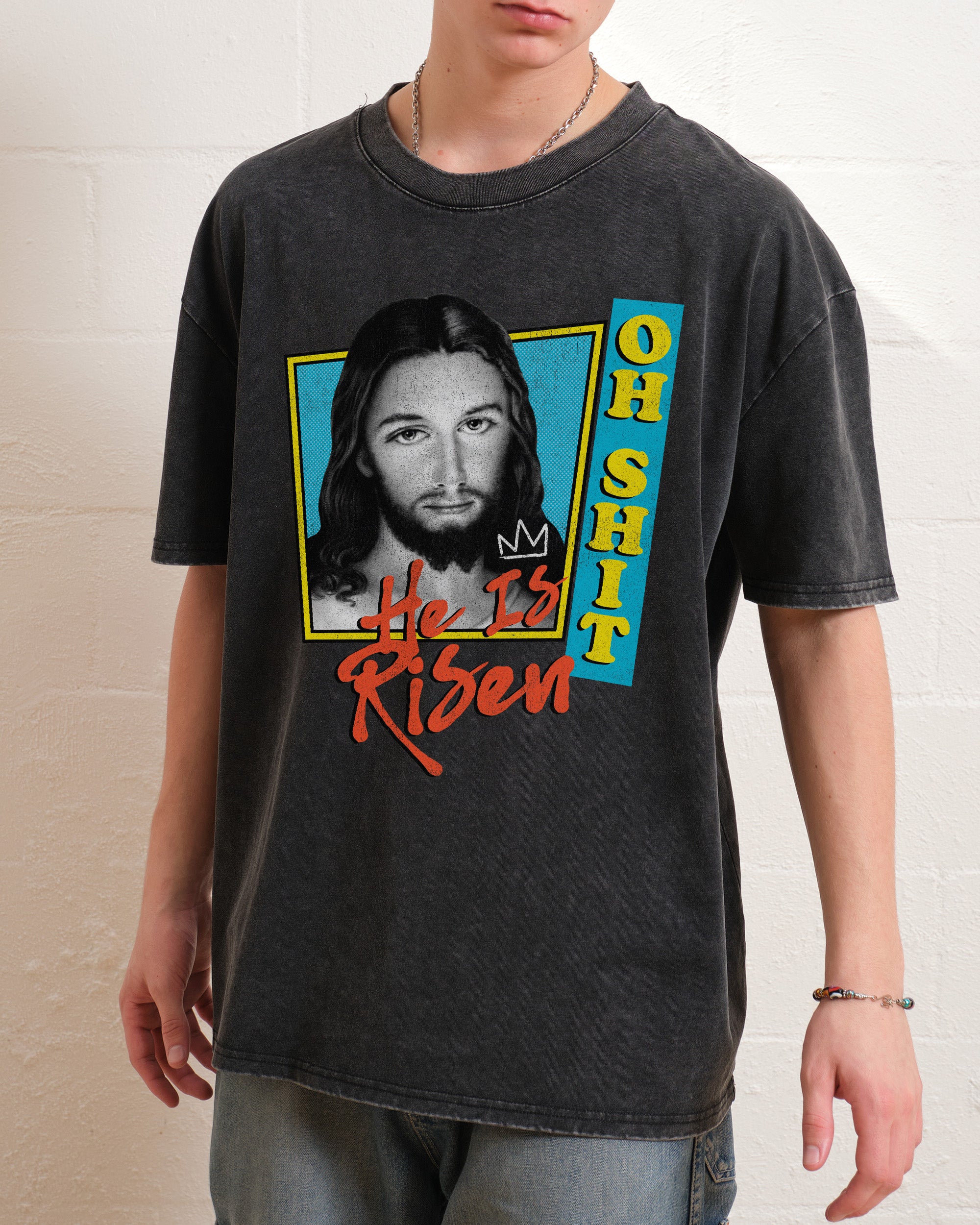 He is Risen Wash Tee Australia Online