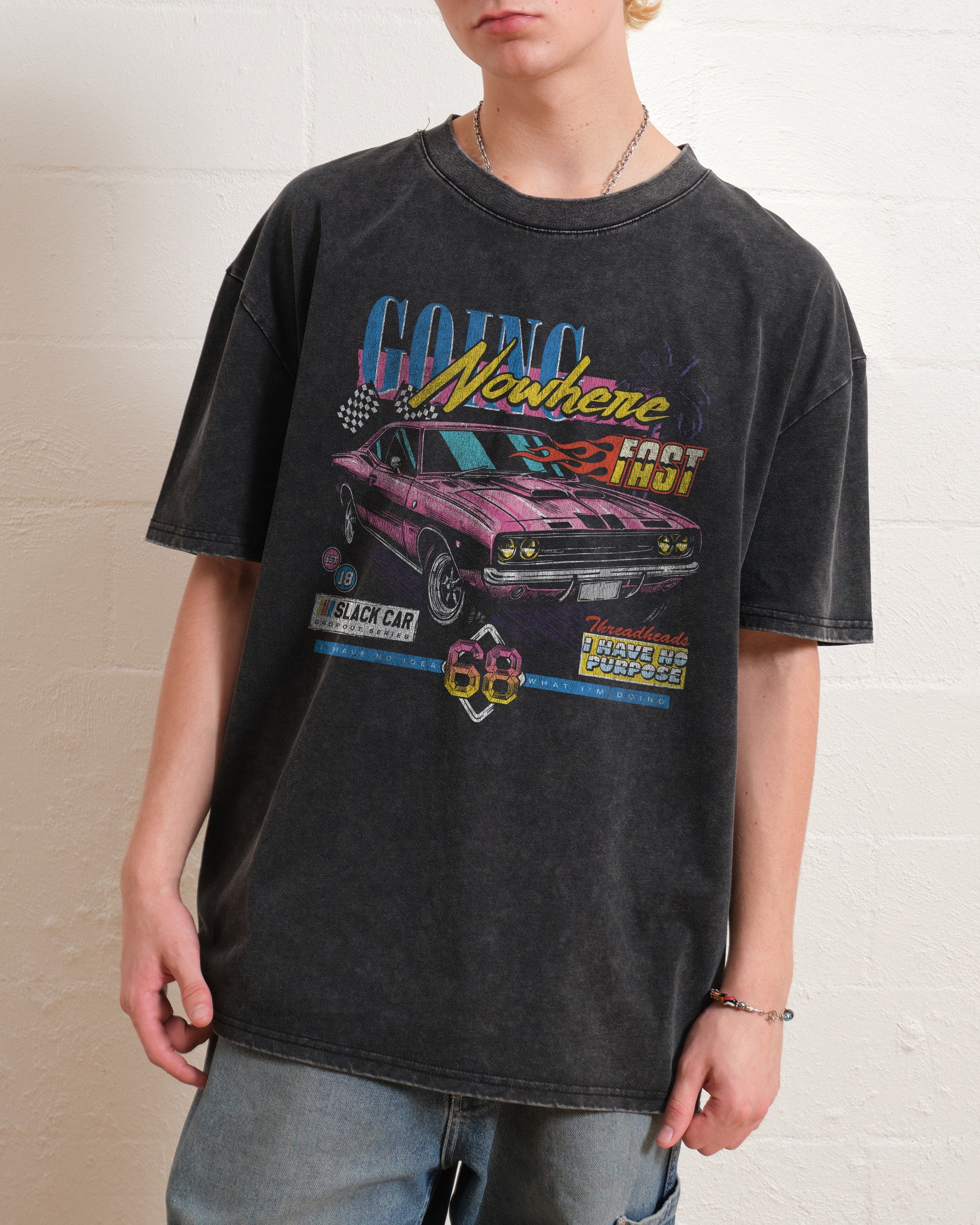 Going Nowhere Fast Wash Tee Australia Online