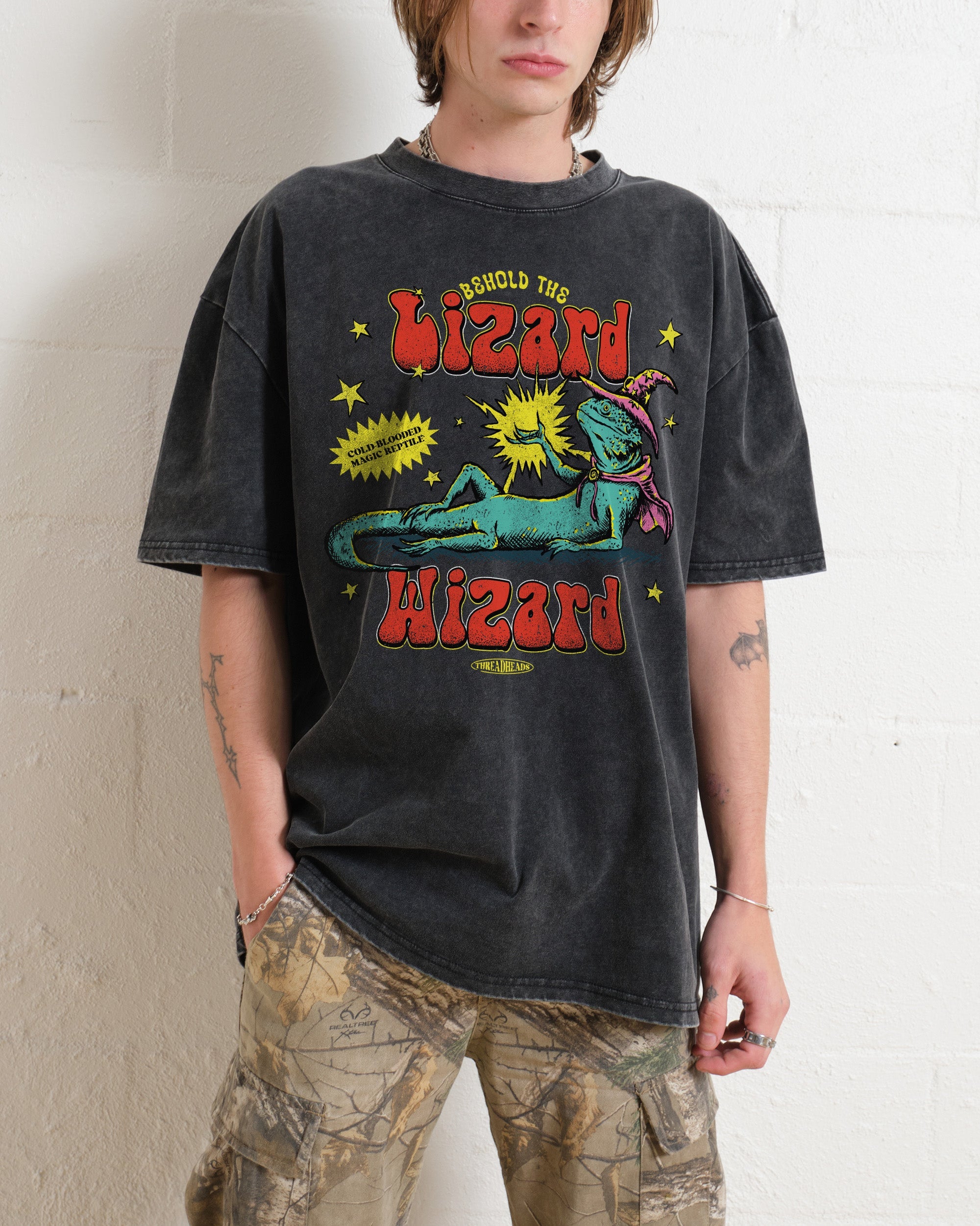 Lizard Wizard Wash Tee Australia Online