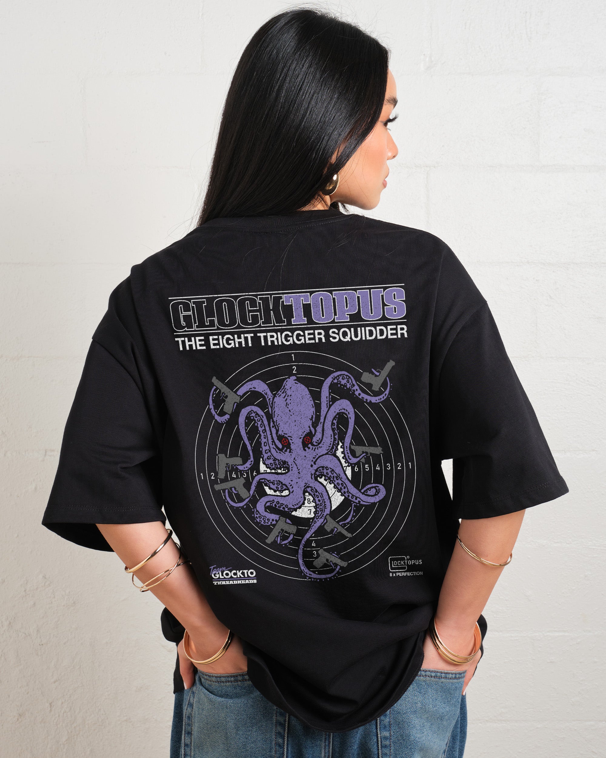 Glocktopuss Oversized Tee Online Australia