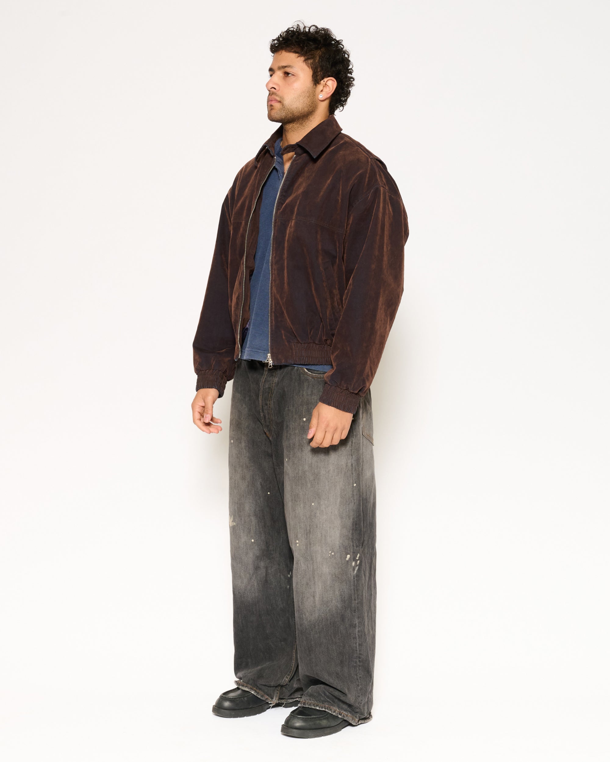 Archive Washed Bomber Jacket