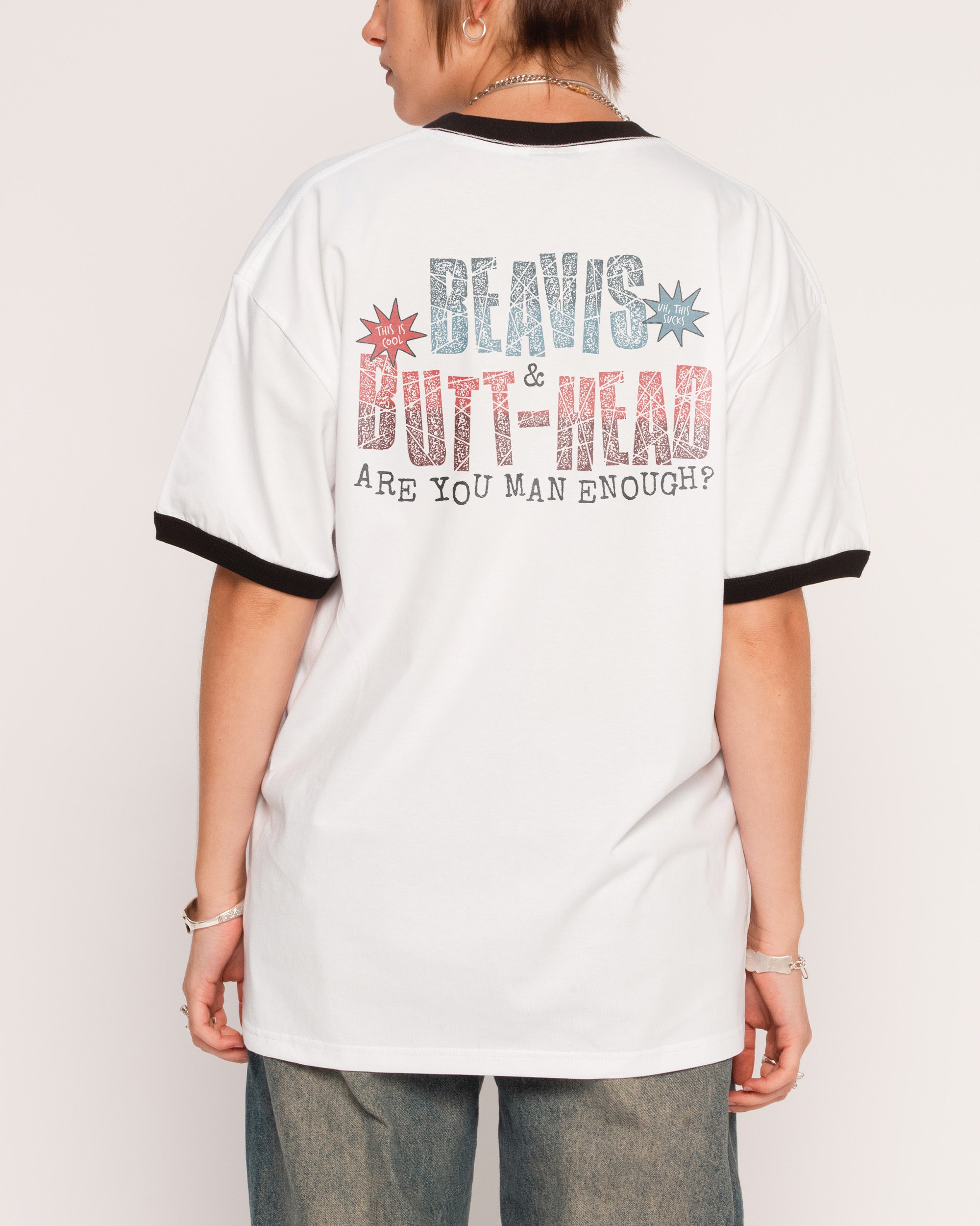 Backyard Wrestling Black Ringer T-Shirt