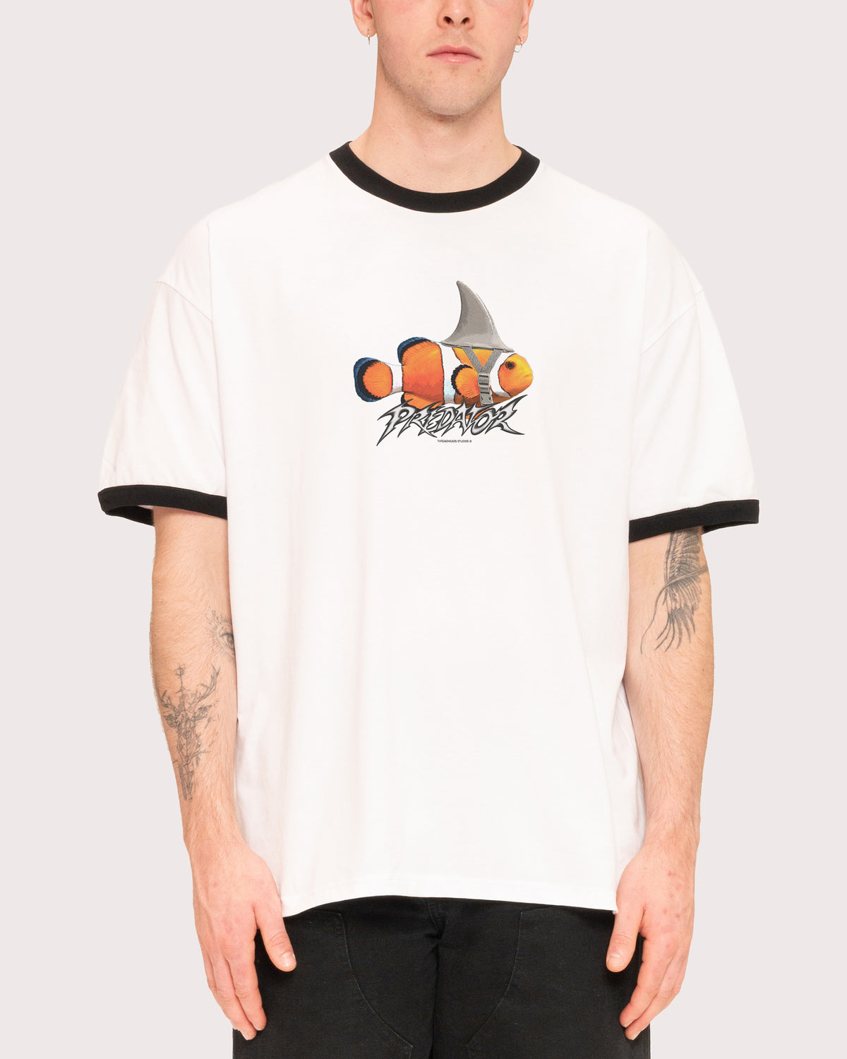 Predator Black Ringer T-Shirt