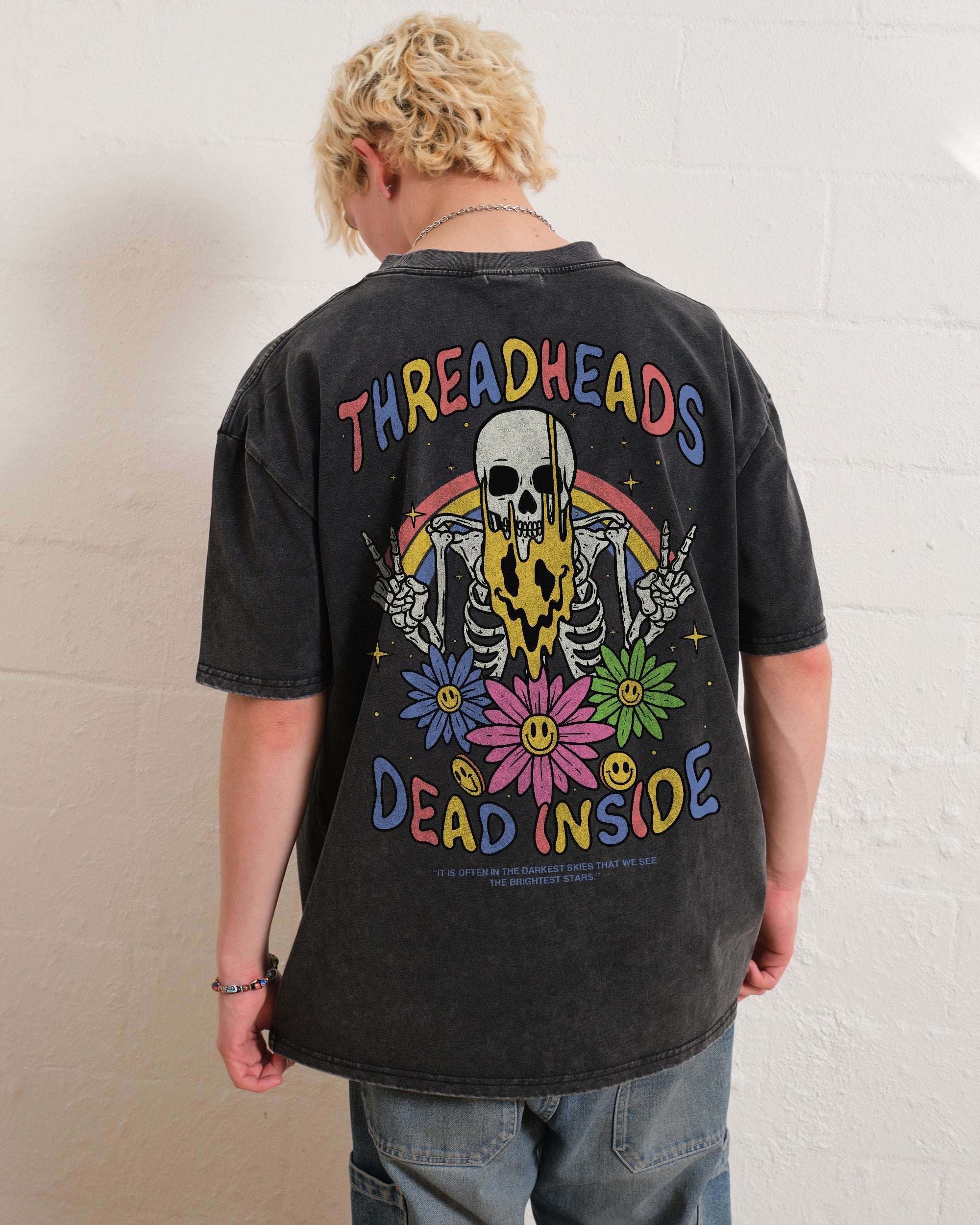 Melting Dead Inside Wash Tee Australia Online