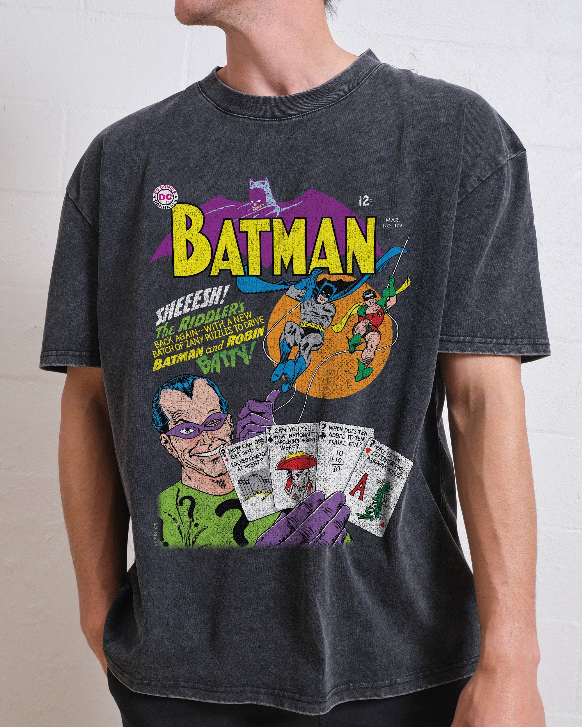 The Riddler's Back Again Wash Tee Australia Online