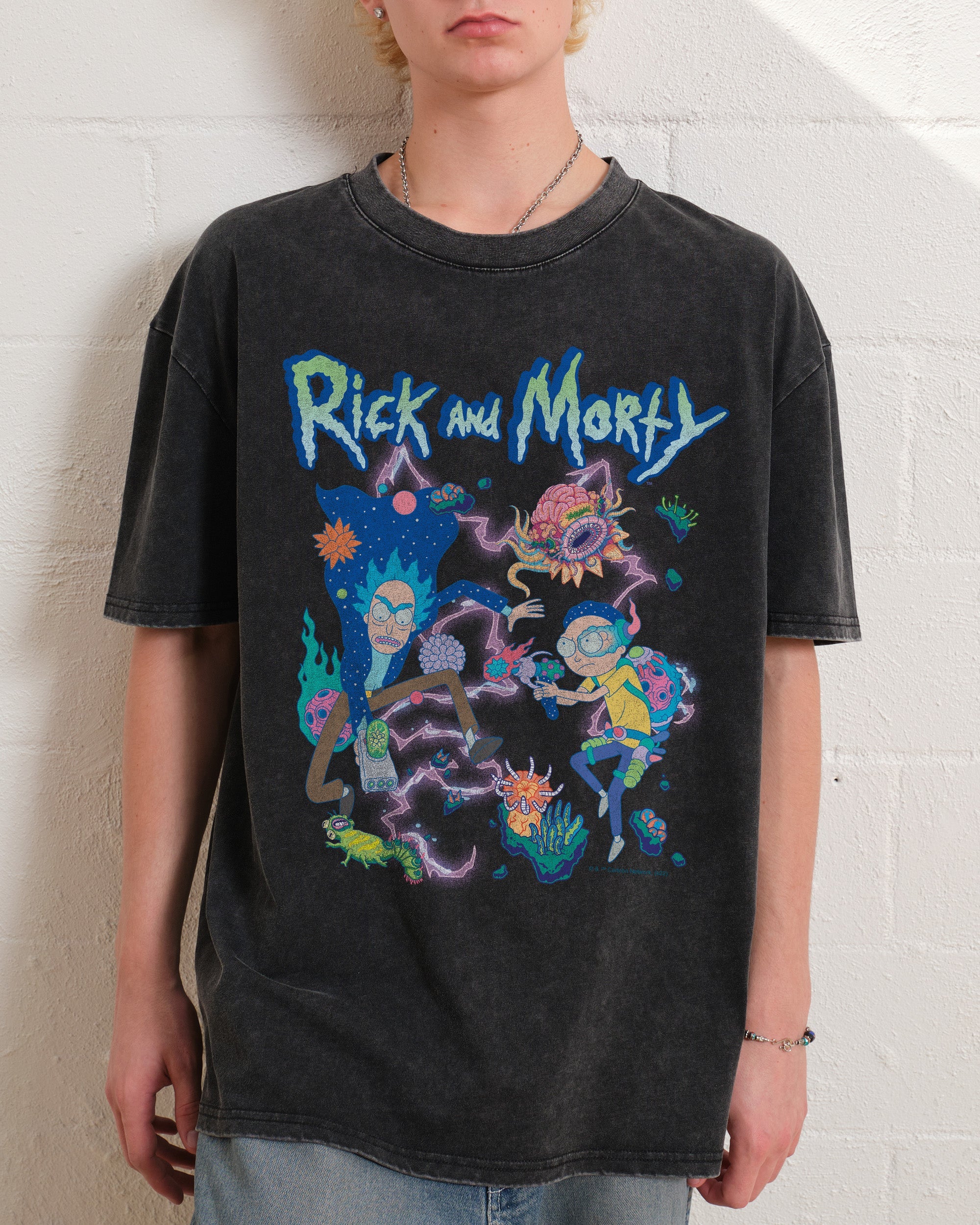 Rick and Morty Creatures Wash Tee Australia Online