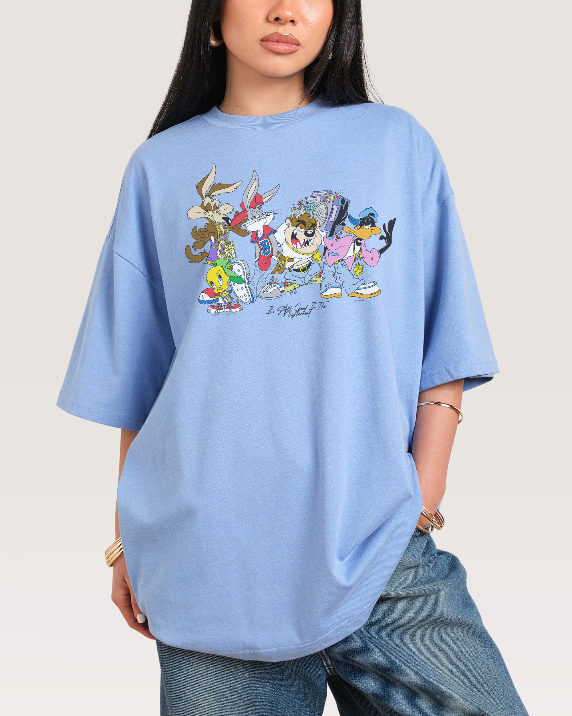It’s All Good in the Neighborhood Oversized Tee Australia Threadheads Online