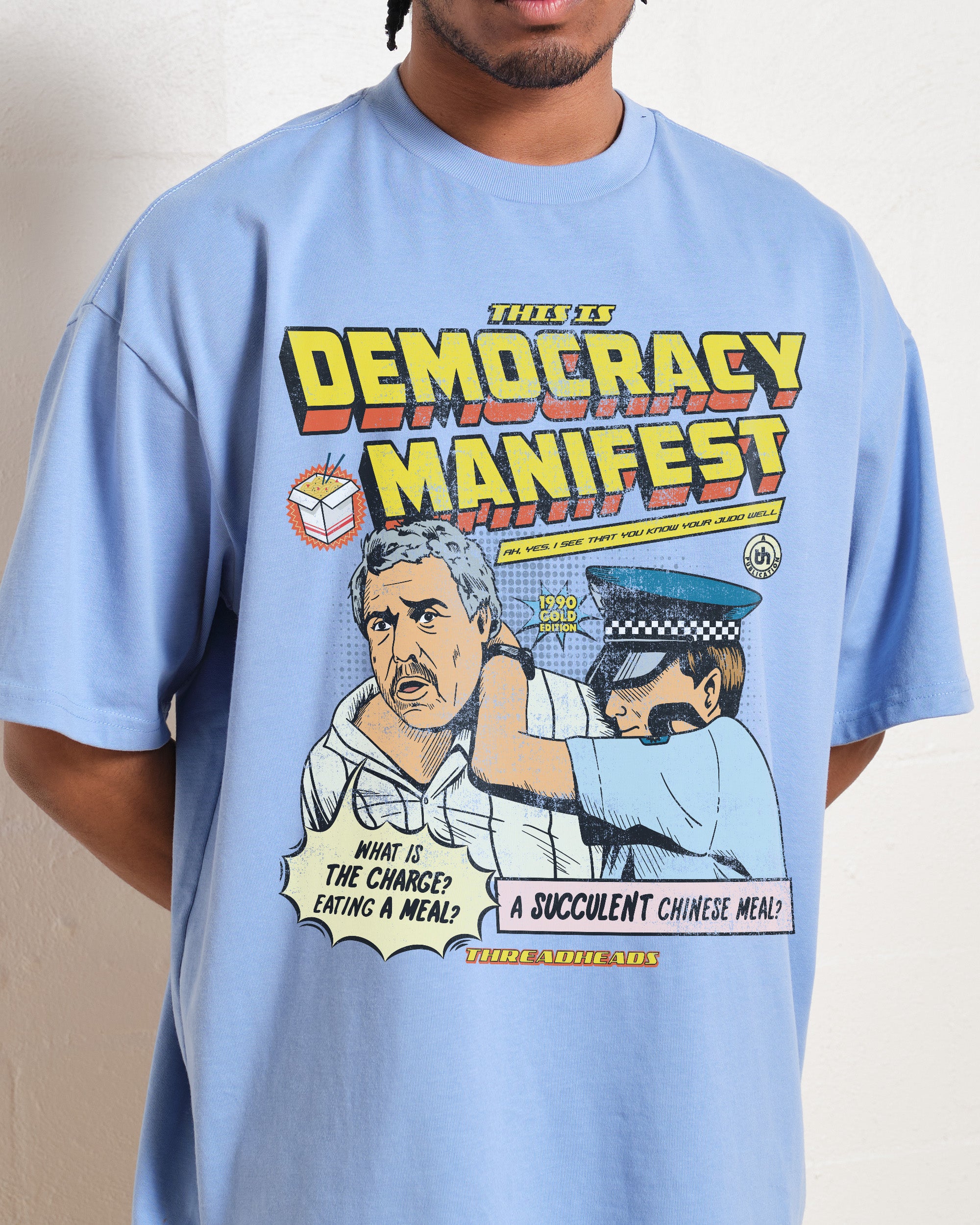 This is Democracy Manifest Oversized Tee Threadheads Australia Online