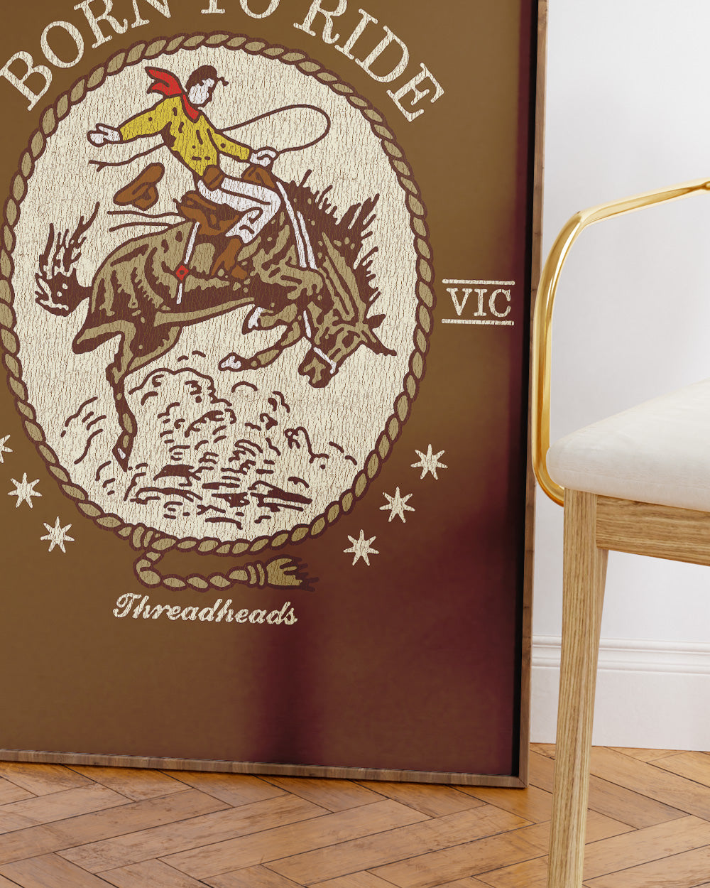 Born to Ride Art Print Online Australia