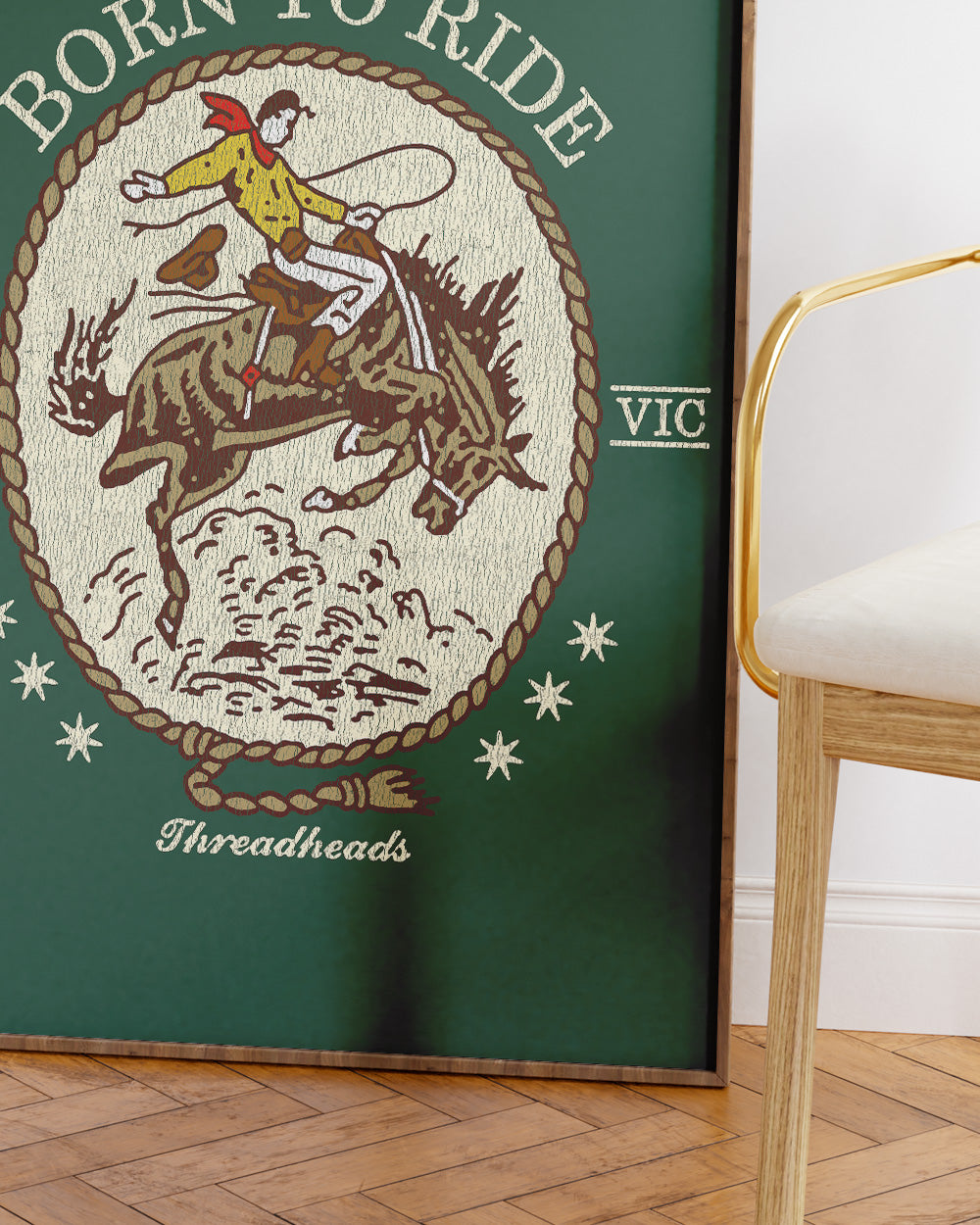 Born to Ride Art Print Online Australia