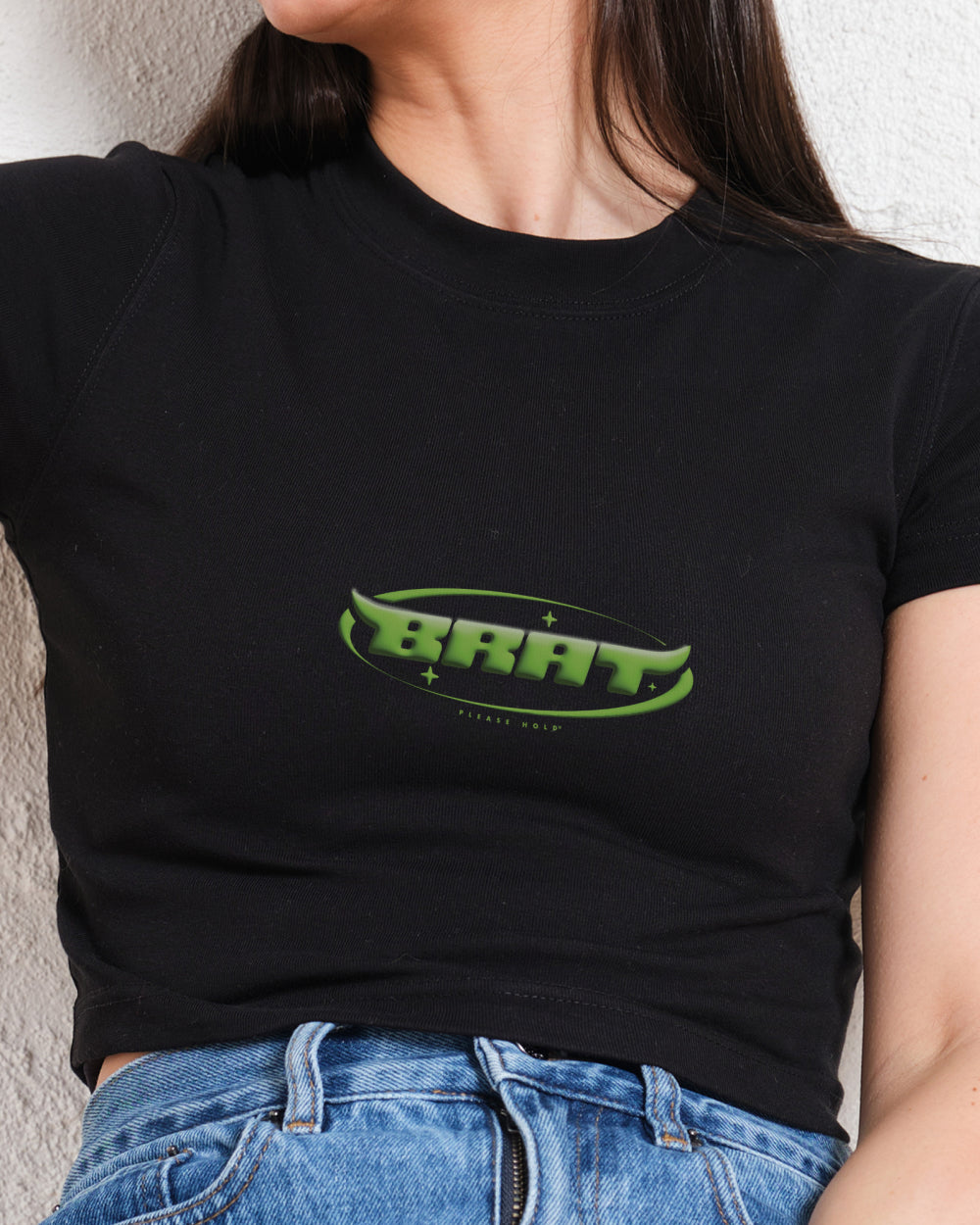 BRAT Baby Tee Graphic Baby Tee Australia Online