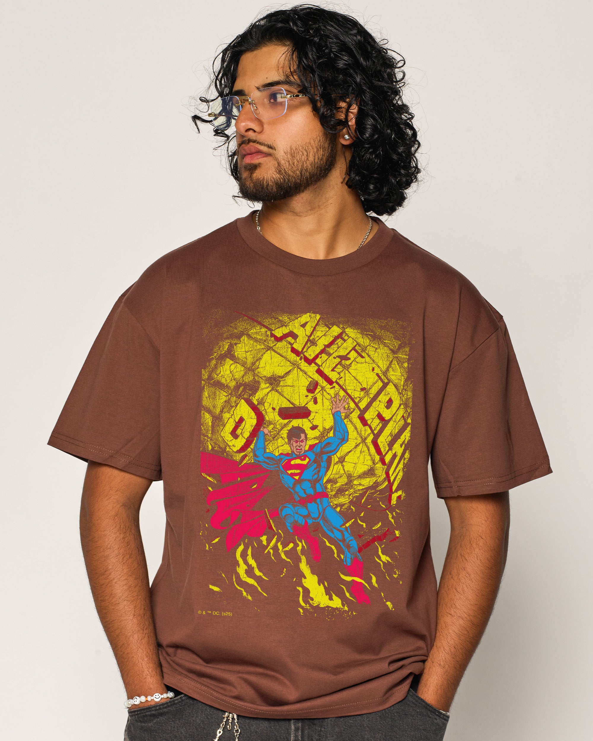 Superman Fire T-Shirt