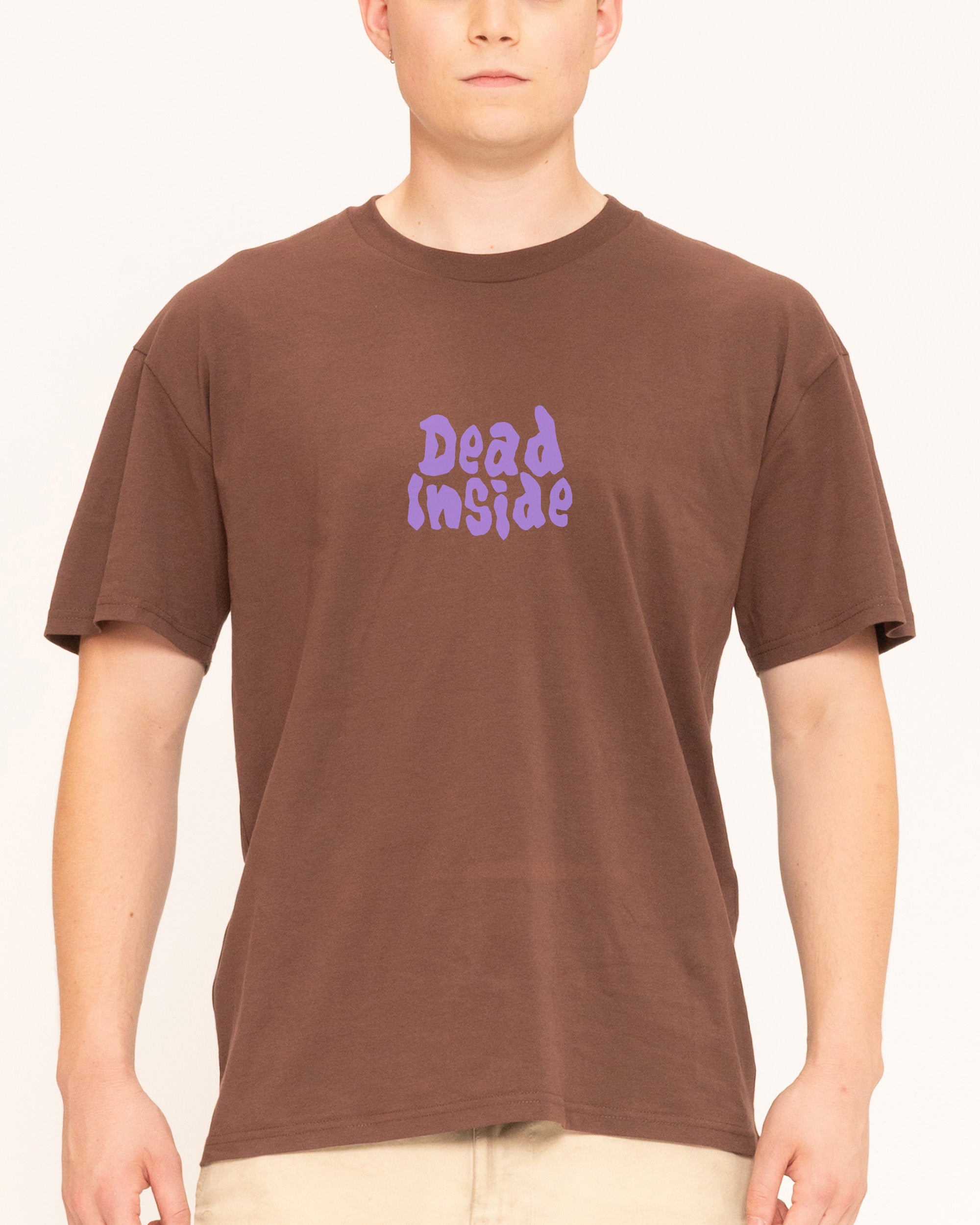 Dead Inside 26 Brown T-Shirt
