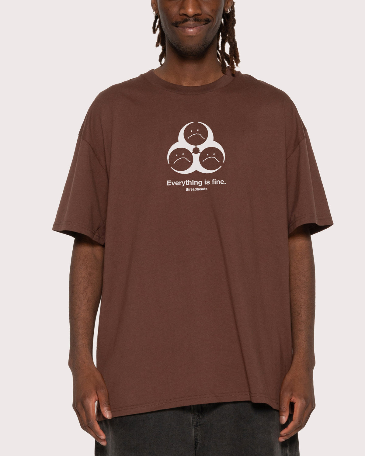 Everything Is Fine Biohazard T-Shirt