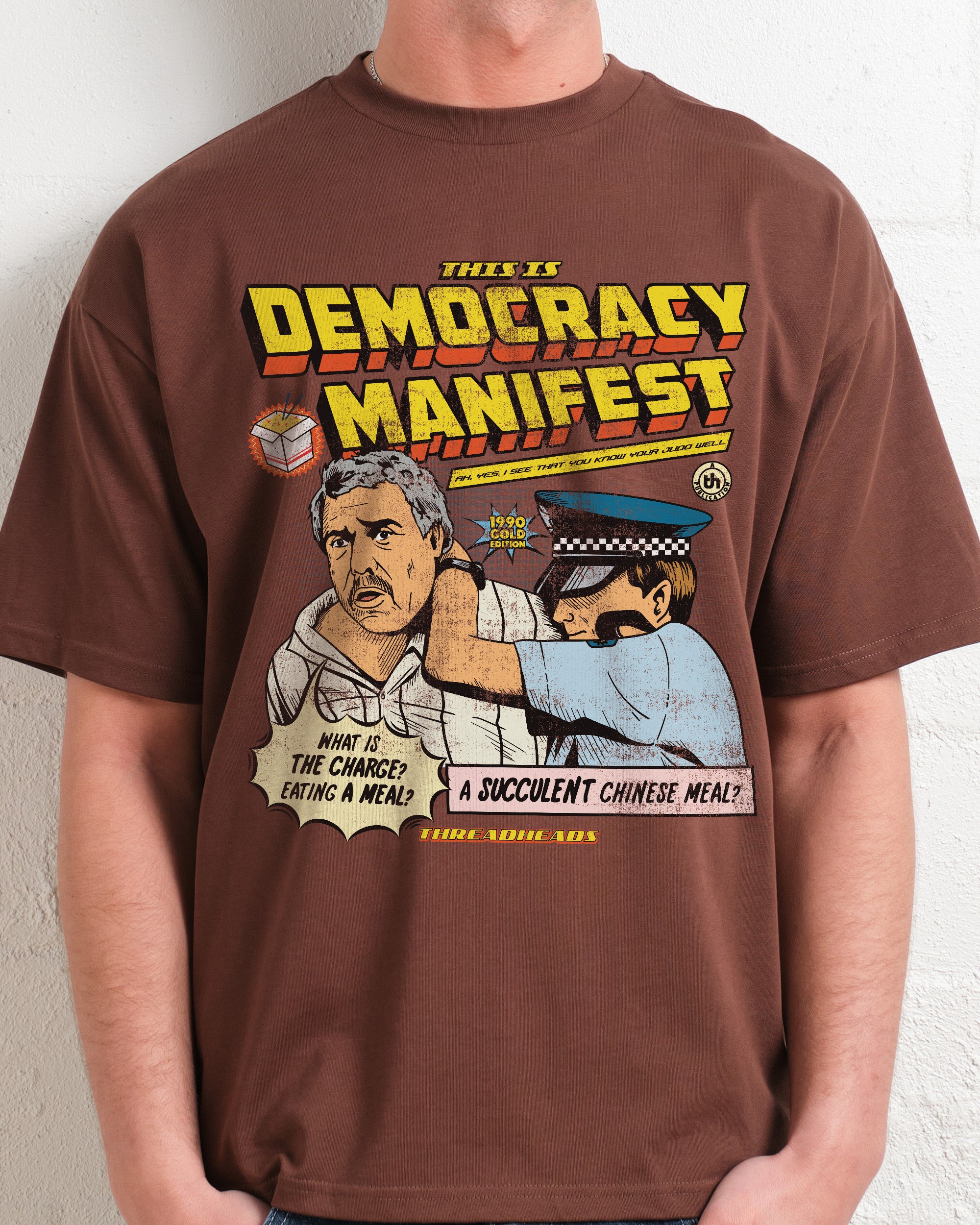 This is Democracy Manifest Oversized Tee Threadheads Australia Online