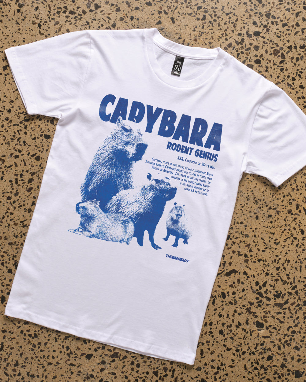 Capybara Rodent Genius T-Shirt Australia Online
