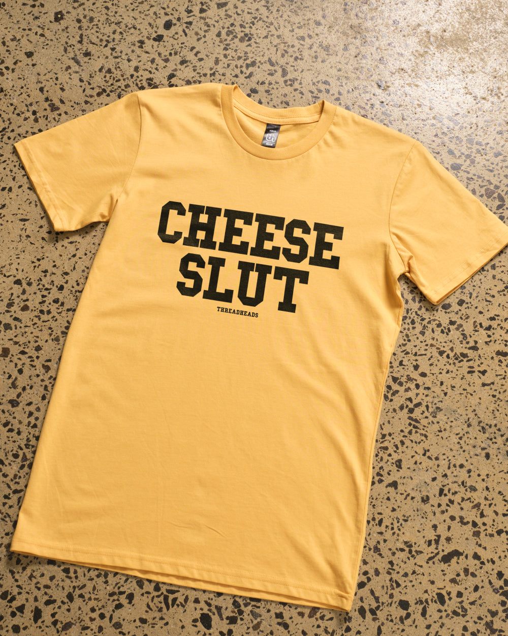Cheese Slut T-Shirt Australia Online #colour_yellow
