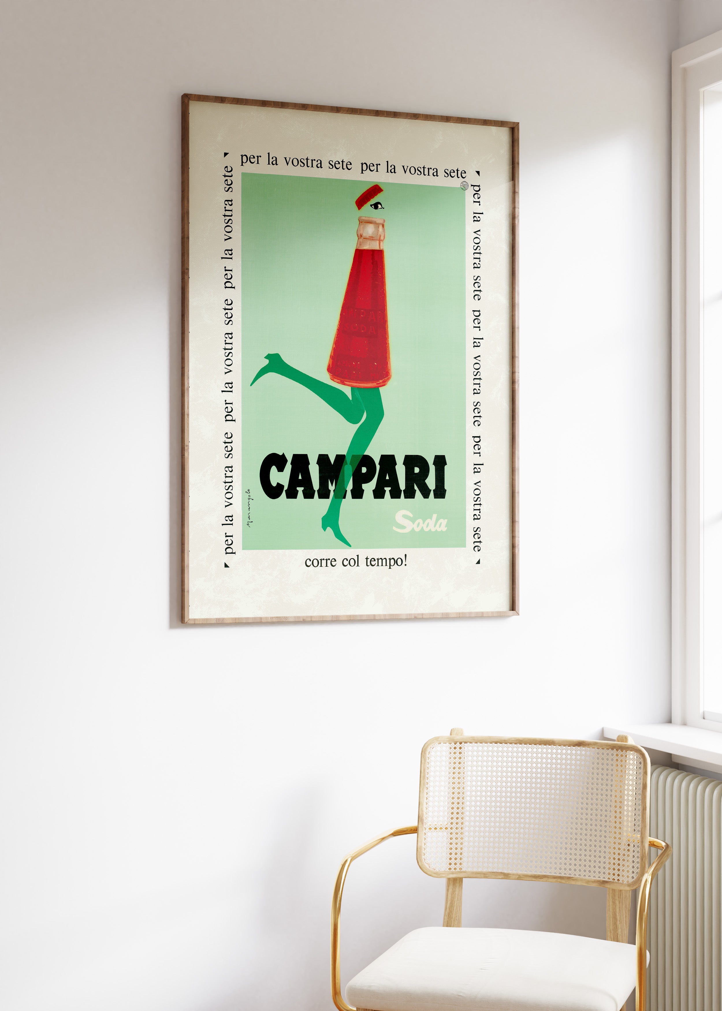 Campari Soda Art Print Australia Online