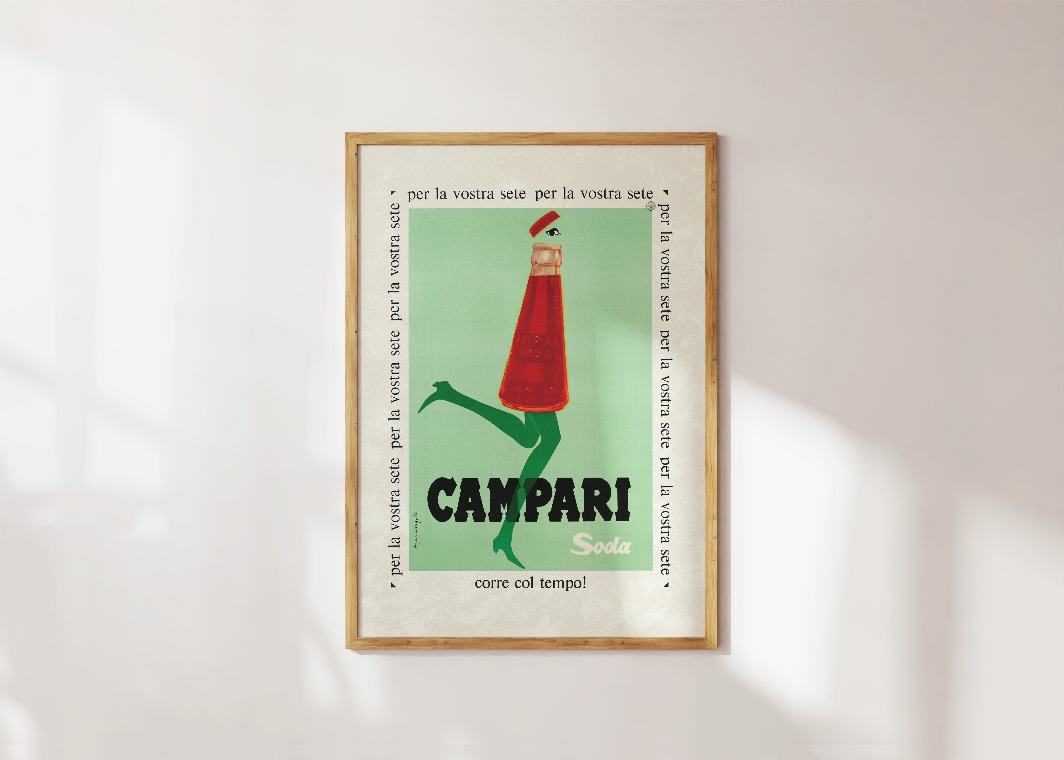 Campari Soda Art Print Australia Online