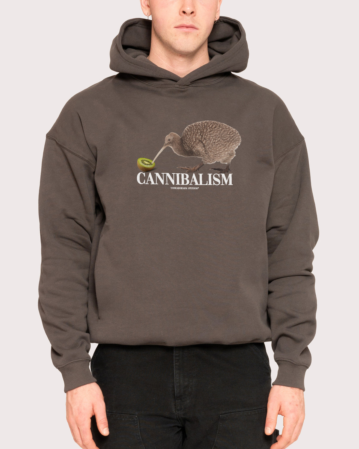 Cannibalism Charcoal Hoodie