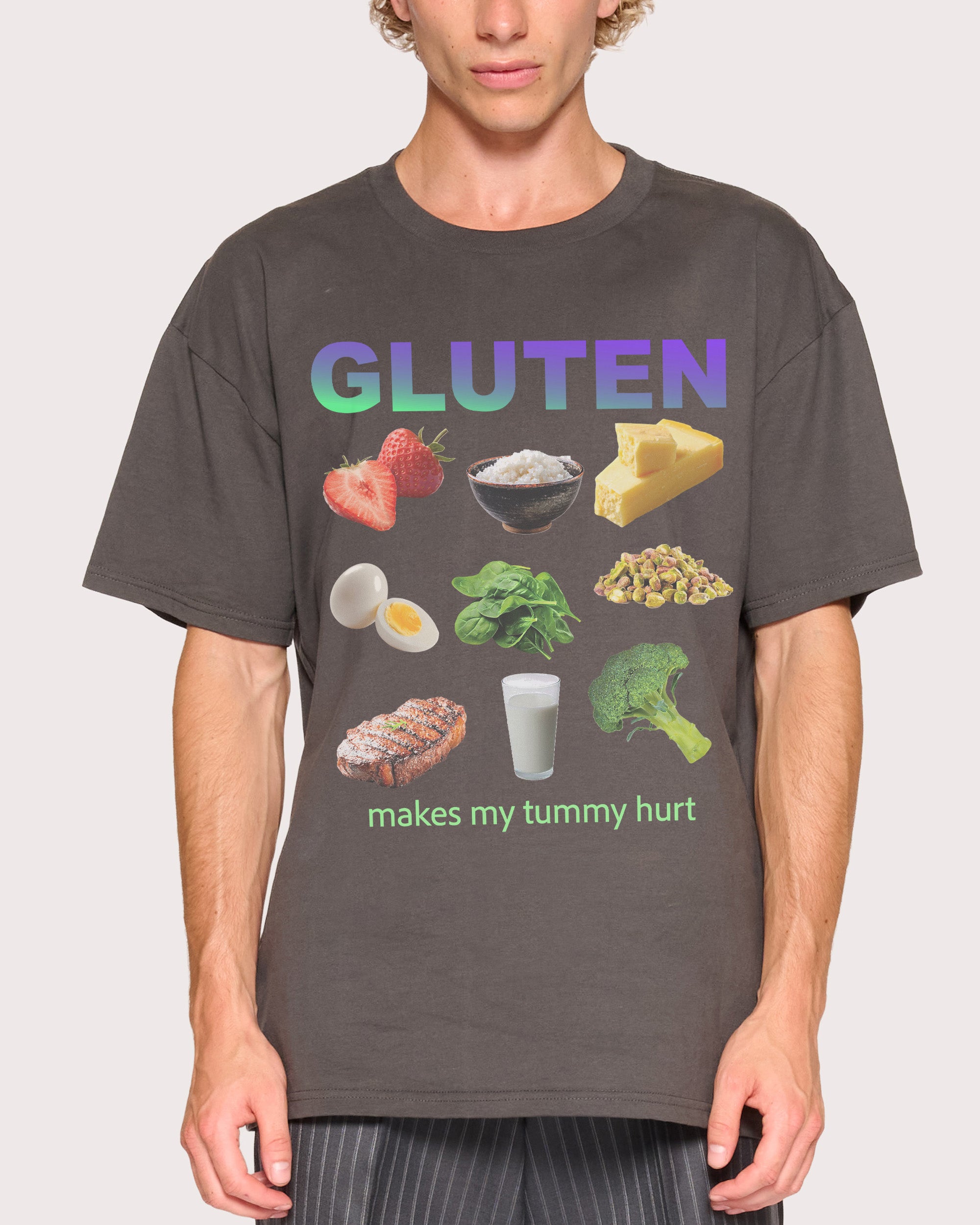 Gluten Starter Pack Charcoal T-Shirt