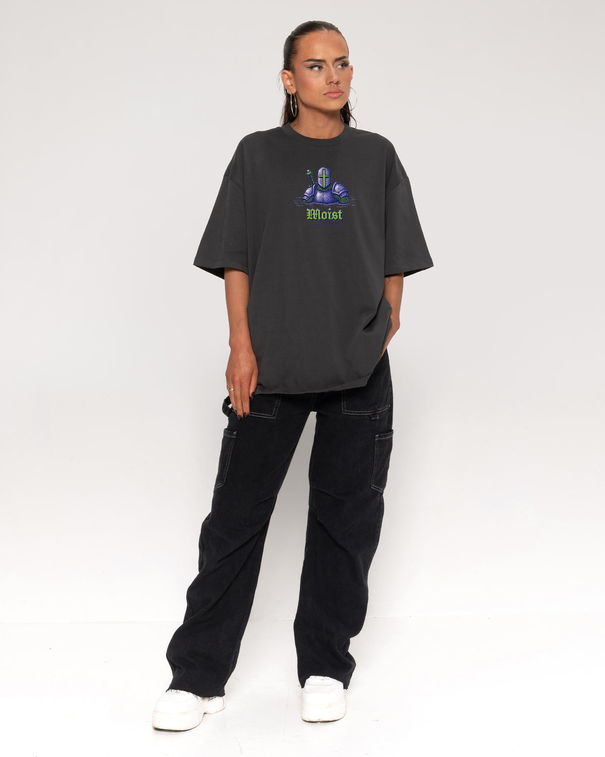 Moist Knight Oversized Tee