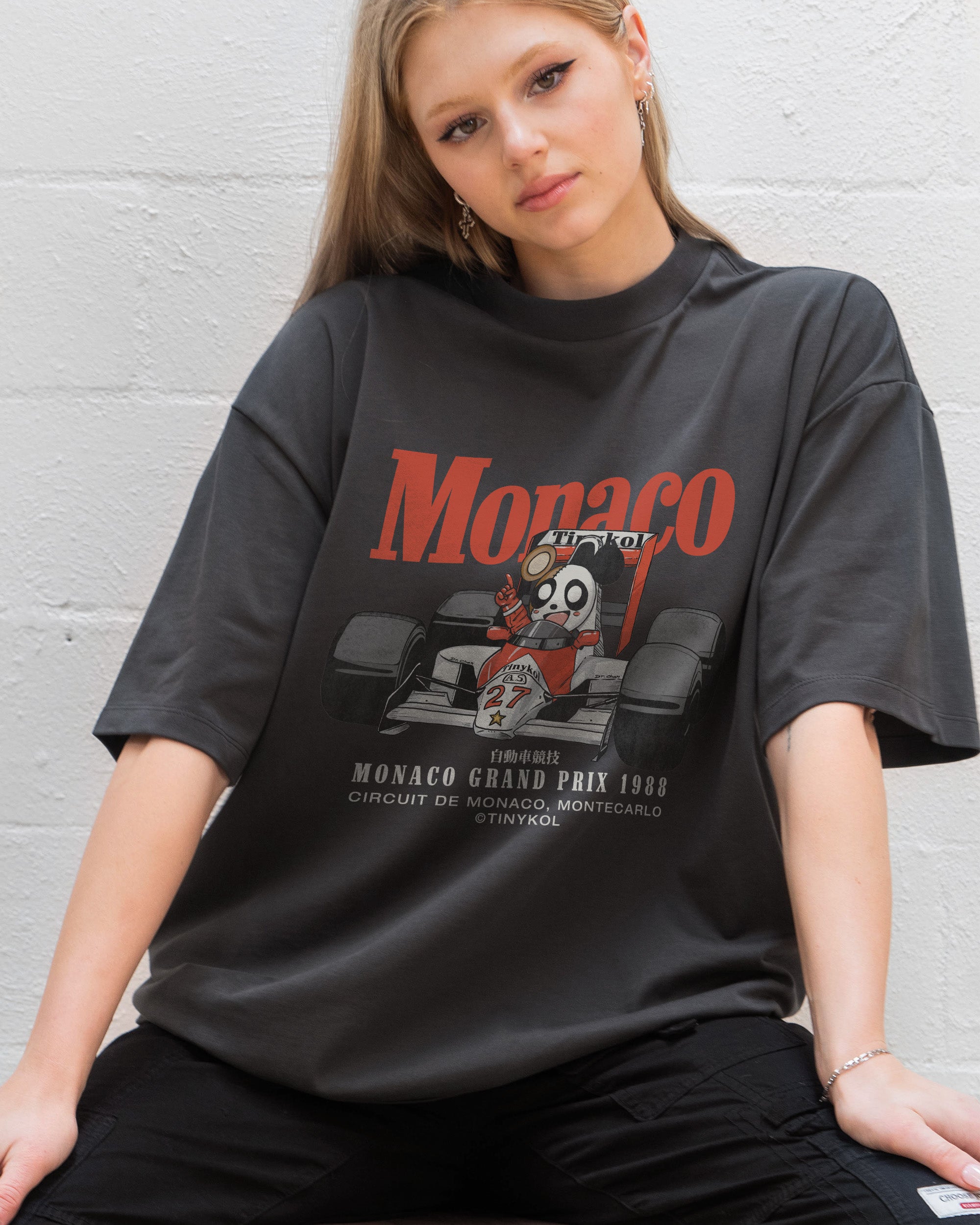 Monaco Racing Oversized Tee Australia Online Threadheads