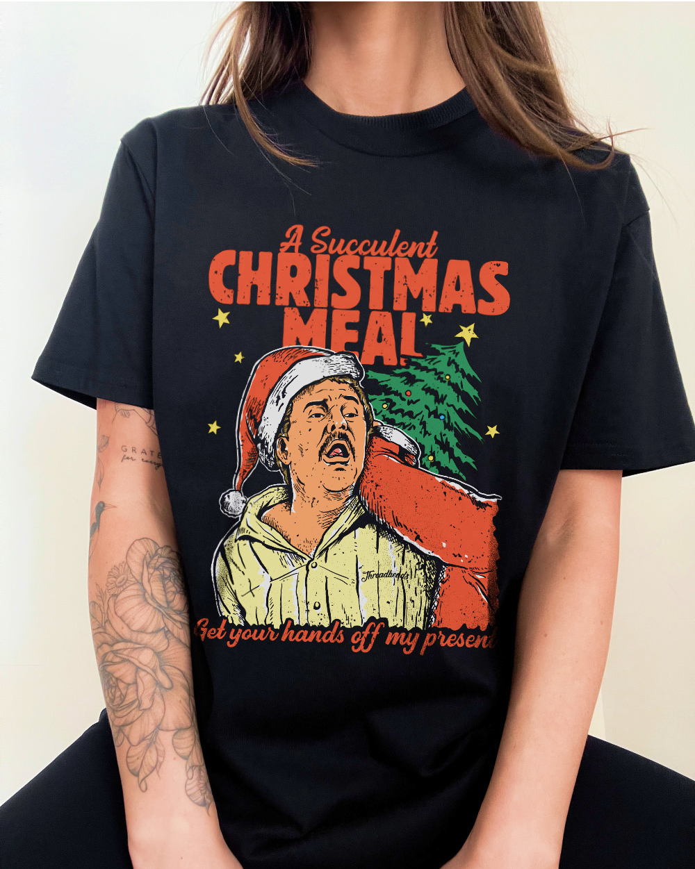 Succulent Christmas Meal T-Shirt Australia Online