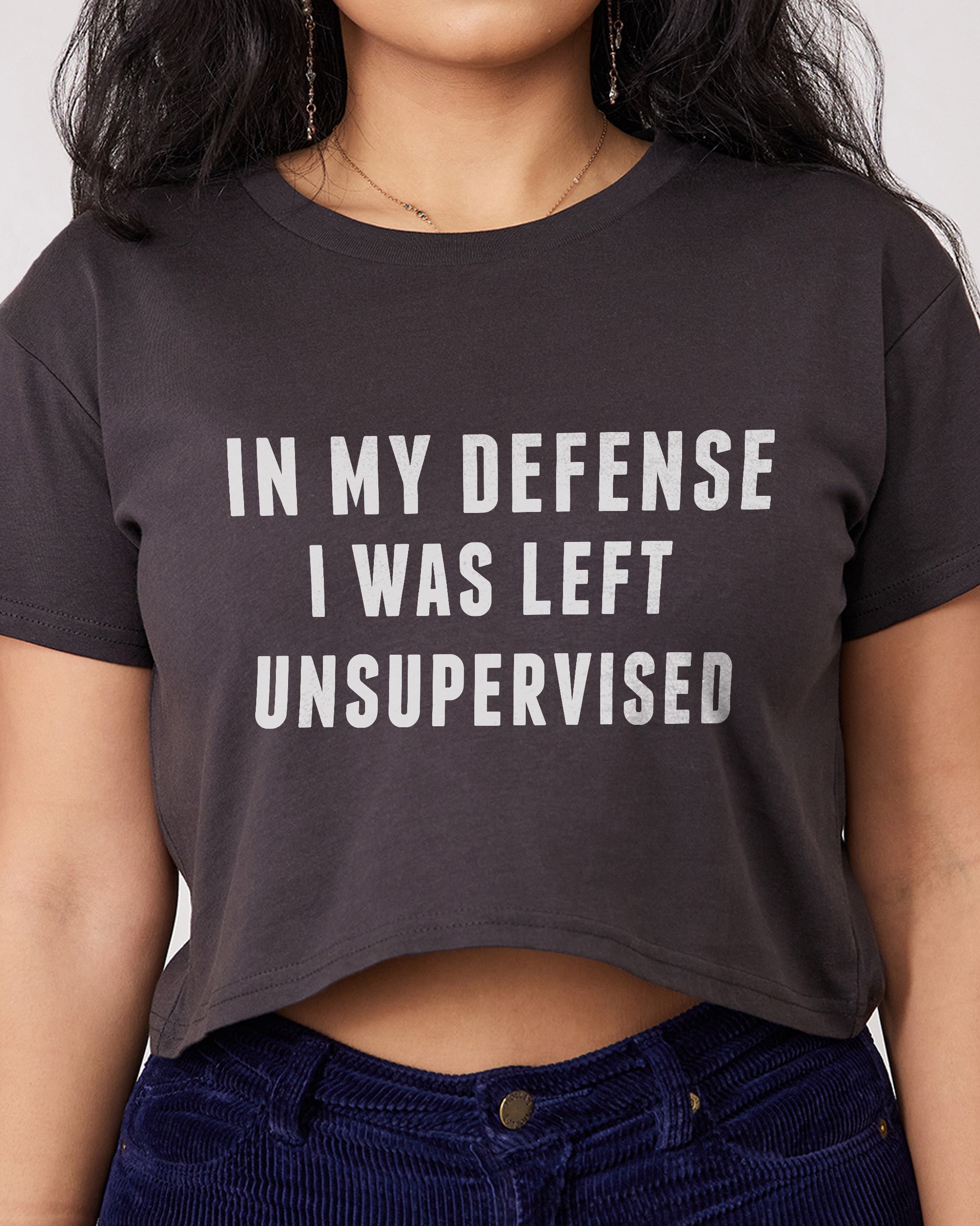 Left Unsupervised Crop Tee Australia Online
