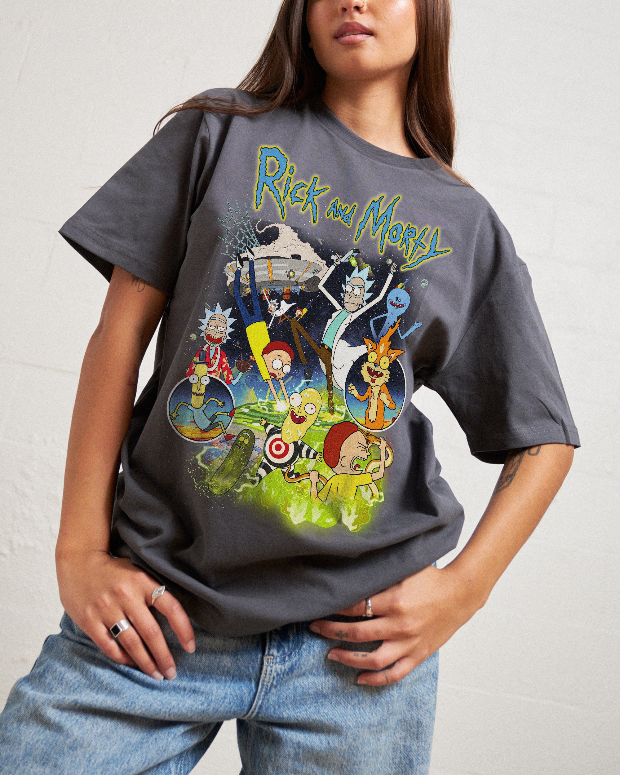 Rick and Morty Vintage T-Shirt Australia Online