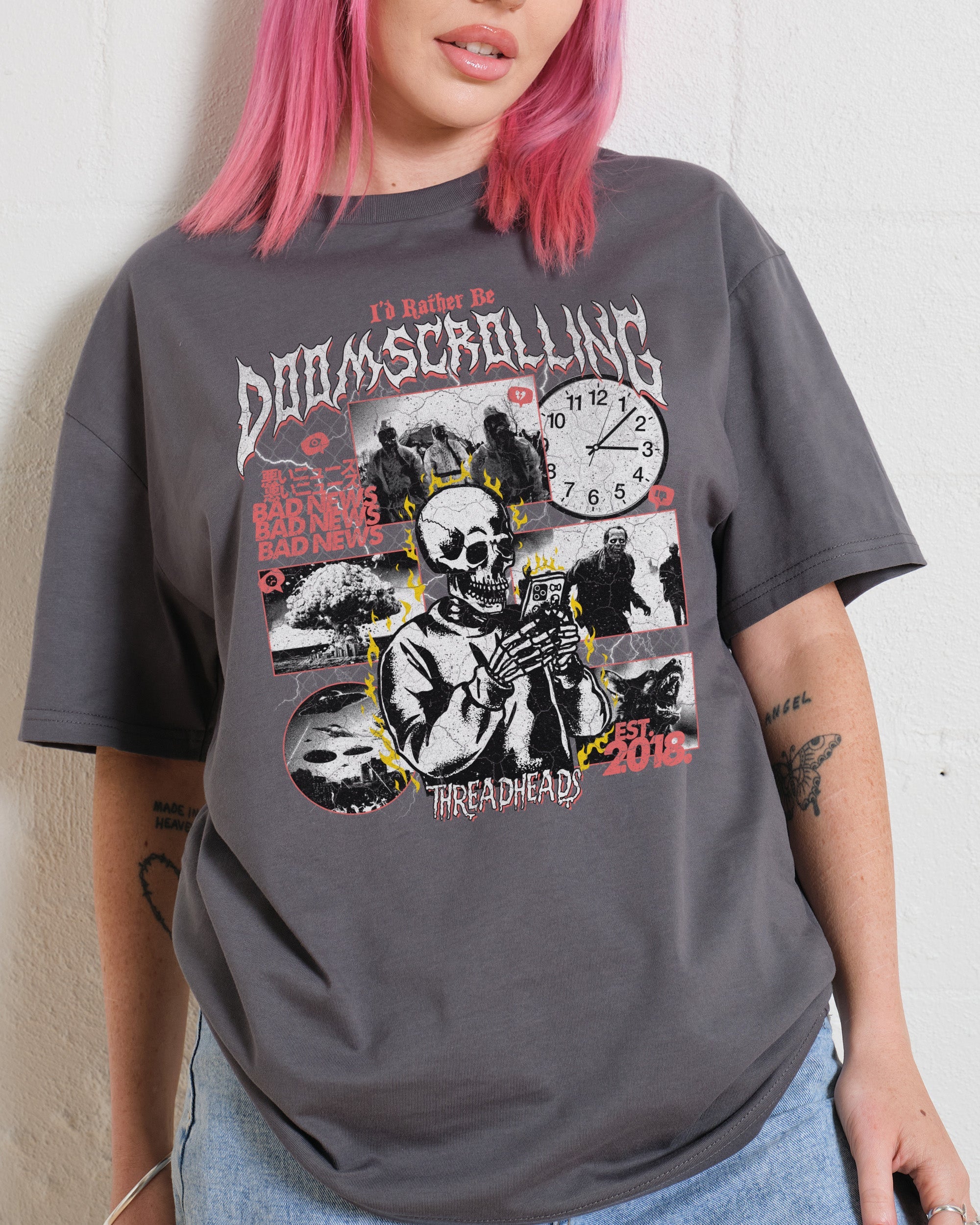 I’d Rather Be Doom Scrolling T-Shirt Australia Online