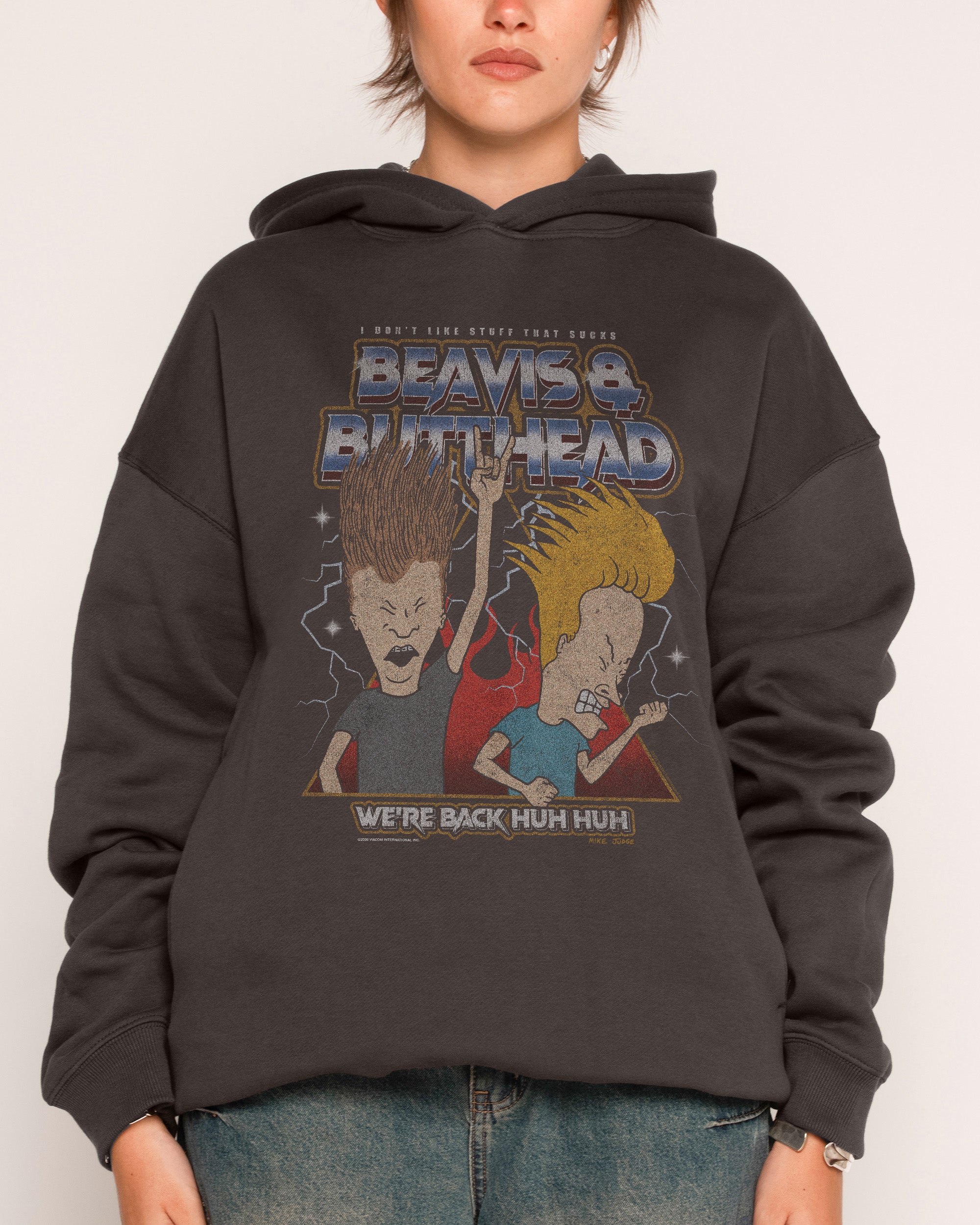 Heh Heh Metalheads Hoodie