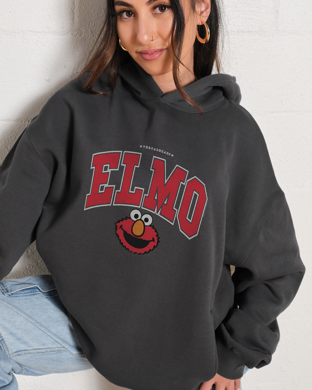 Elmo College Hoodie | Official Sesame Street Merch Australia
