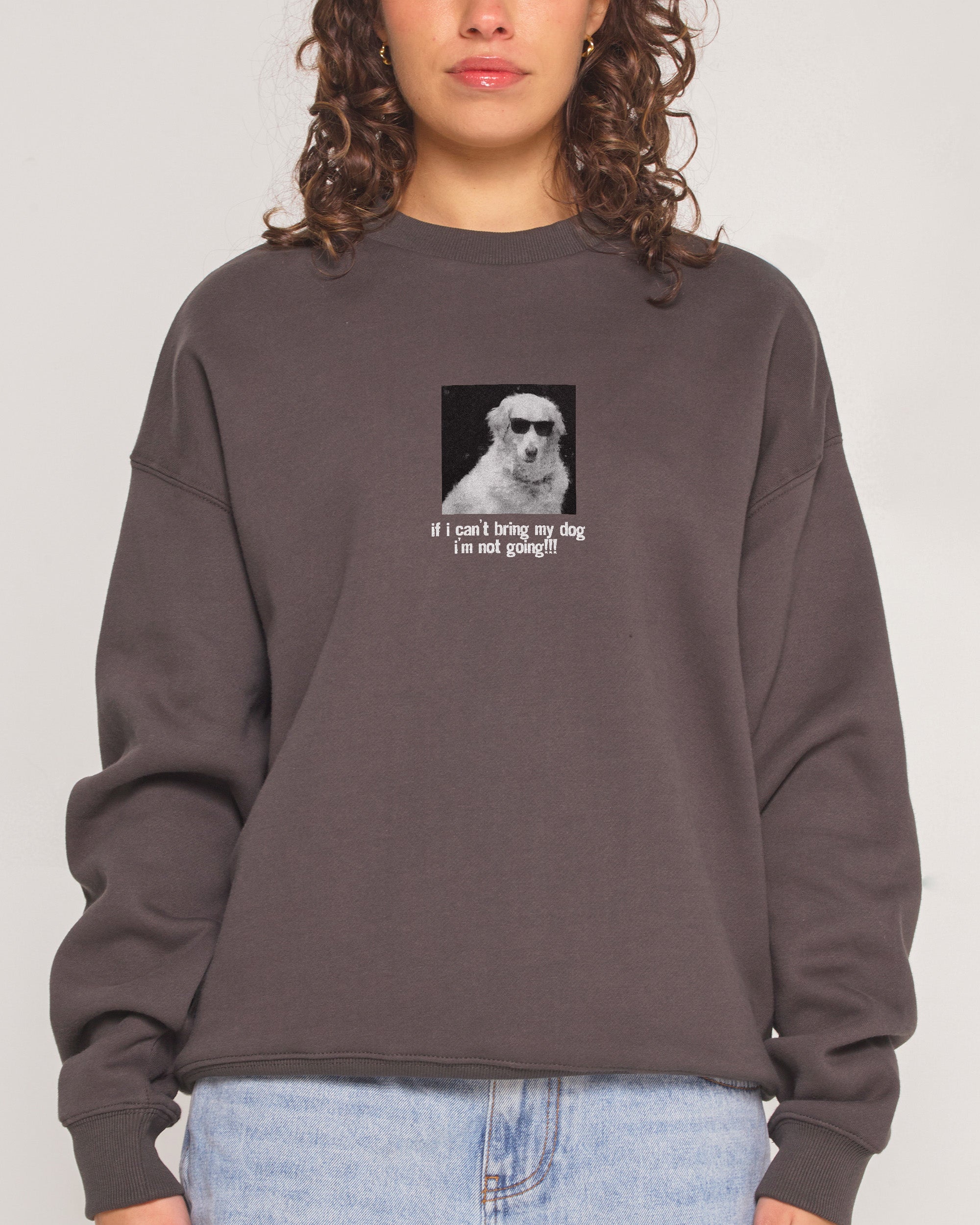 If I Can’t Bring My Dog Sweatshirt