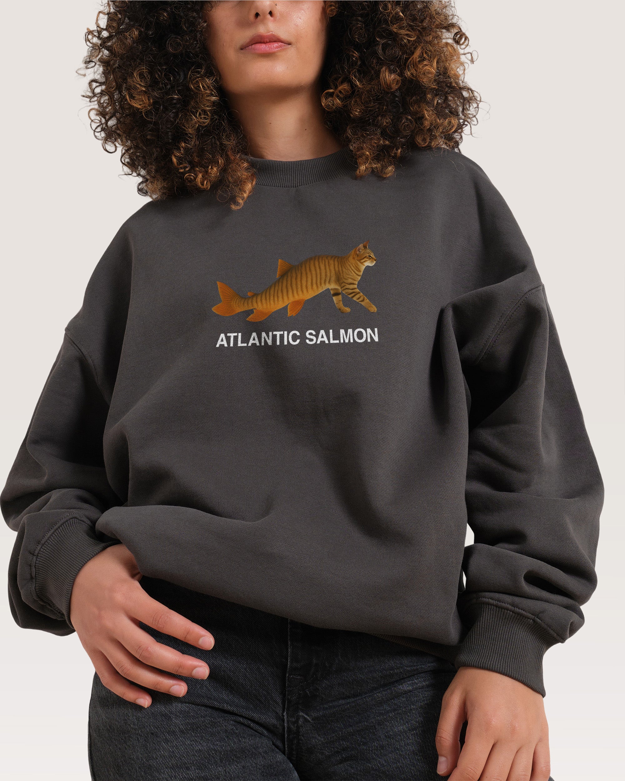 Ate Too Much Salmon Sweatshirt