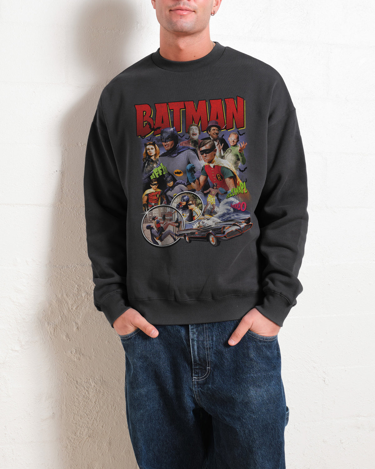 Batman Vintage Sweatshirt | Official DC Merch Australia