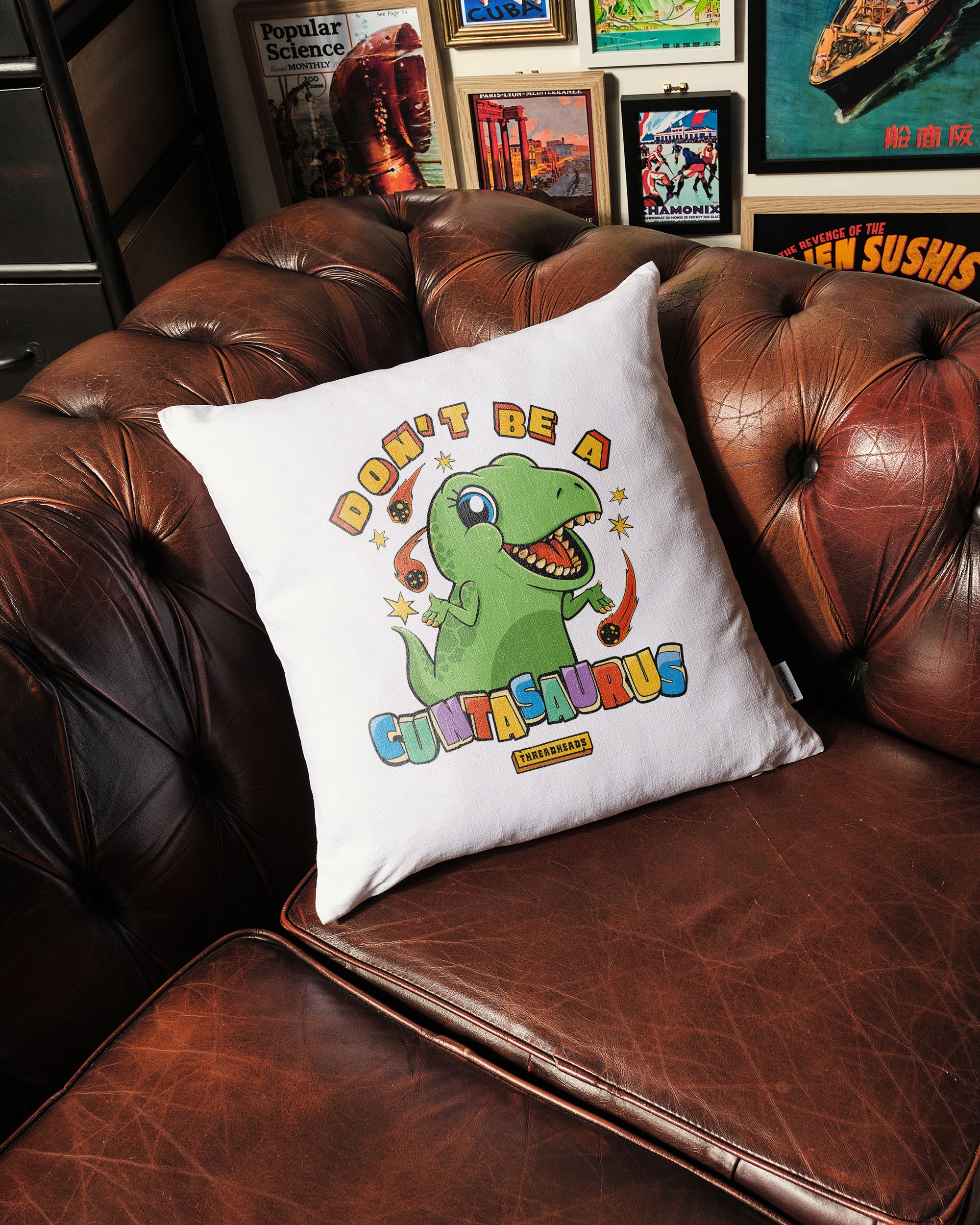 Don't Be a Cuntasaurus Cushion Australia Online