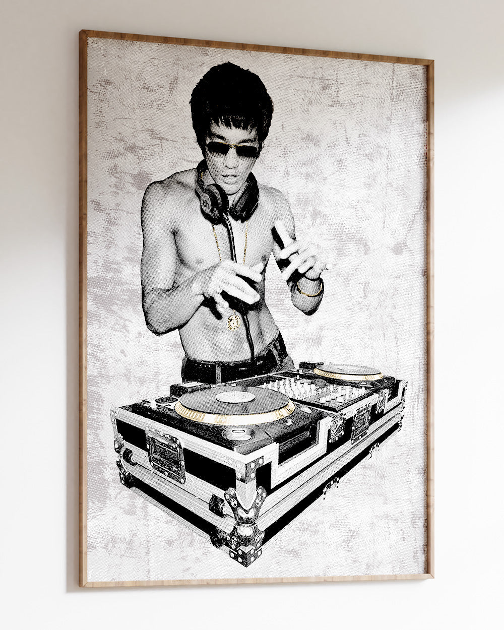 DJ Bruce Lee Art Print Australia Online