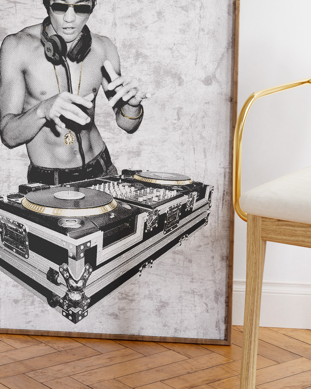 DJ Bruce Lee Art Print Australia Online