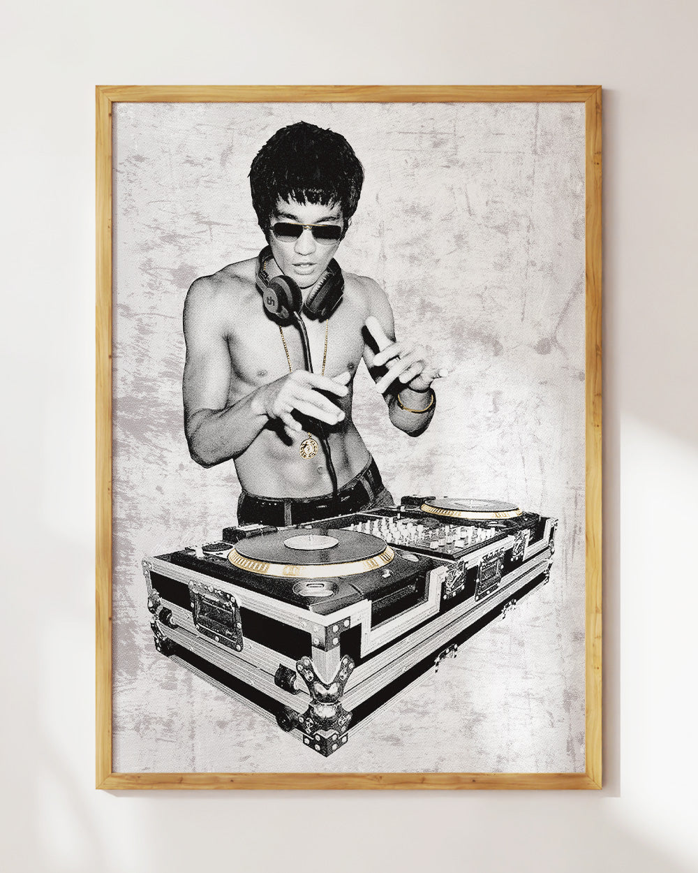 DJ Bruce Lee Art Print Australia Online