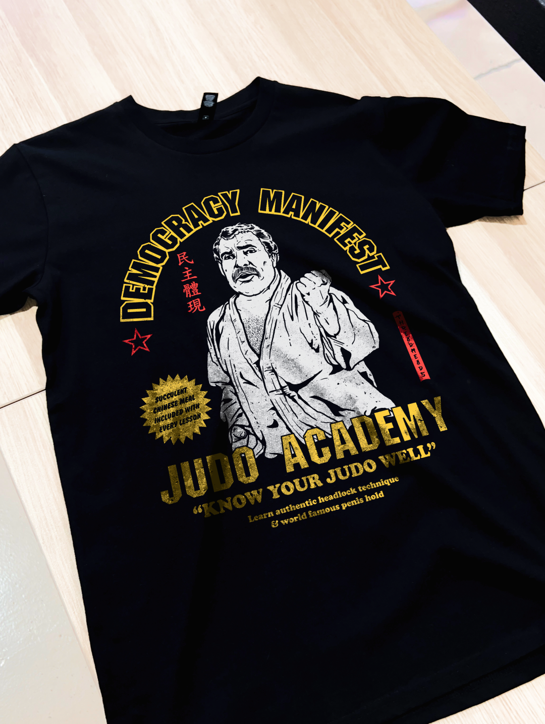 Democracy Manifest Judo Academy T-Shirt Australia Online