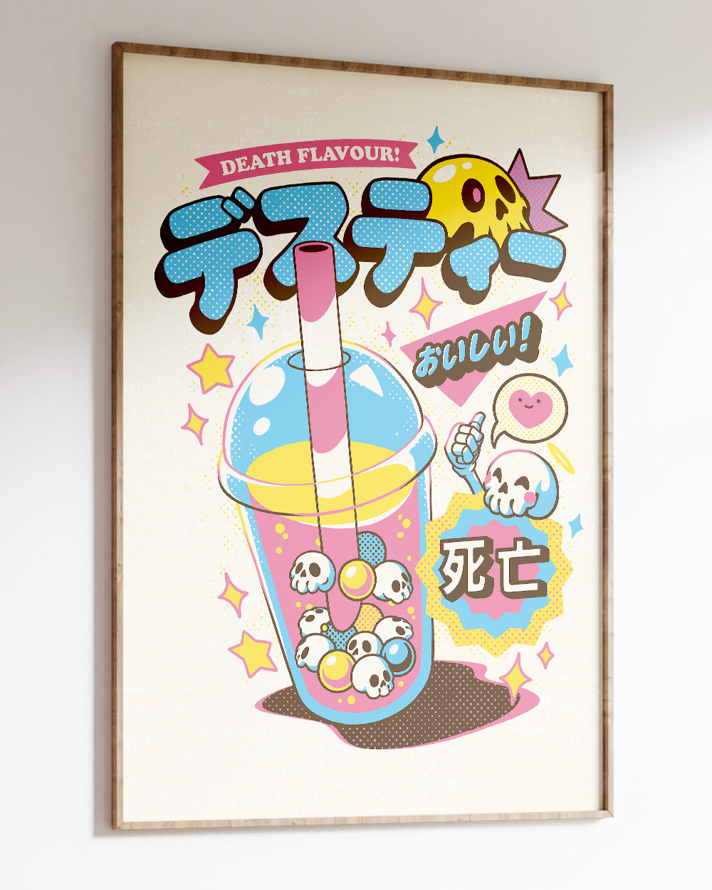Death Tea Art Print Australia Online