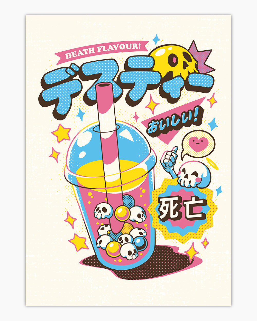 Death Tea Art Print Australia Online