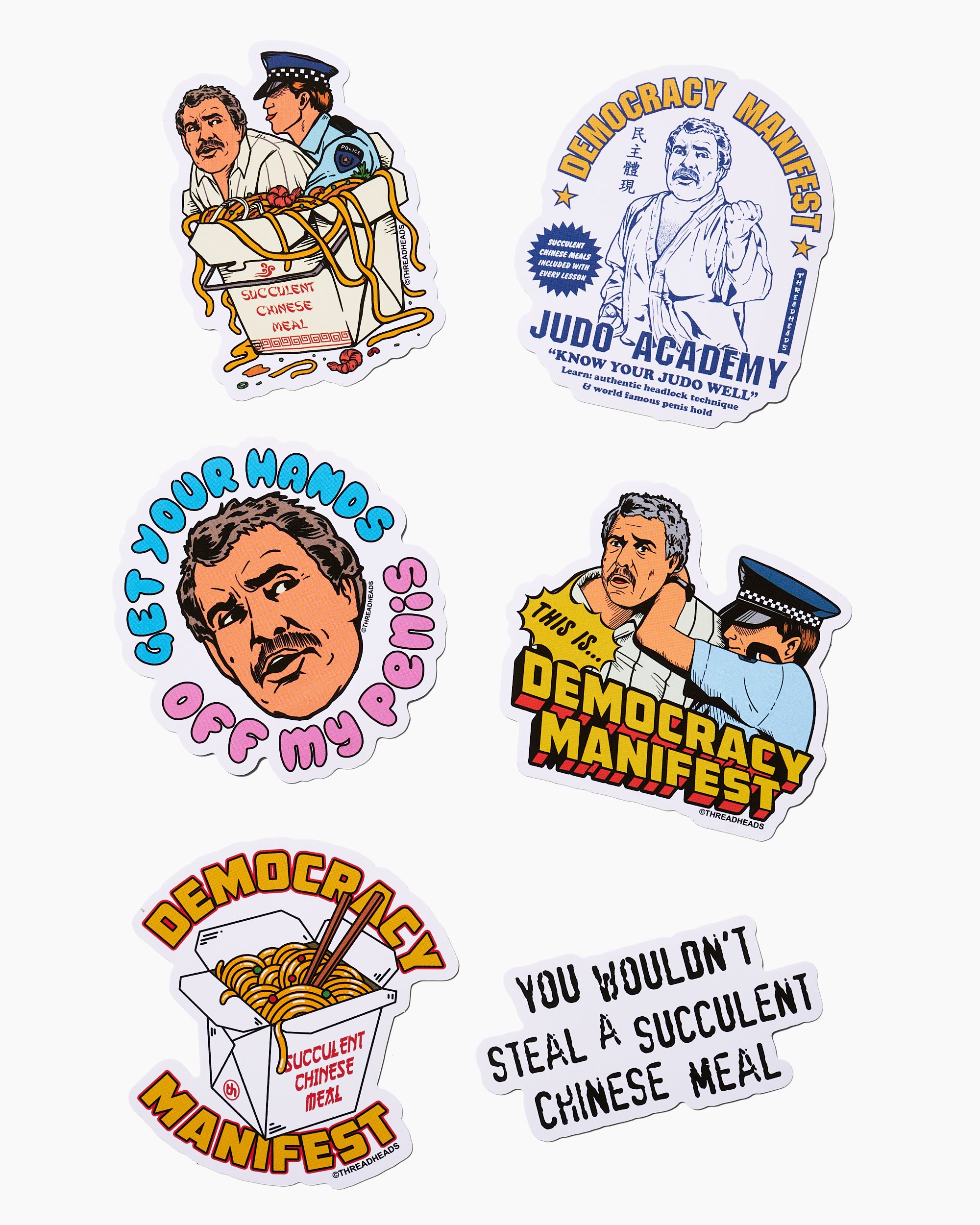 The Democracy Manifest Sticker Pack Australia Online
