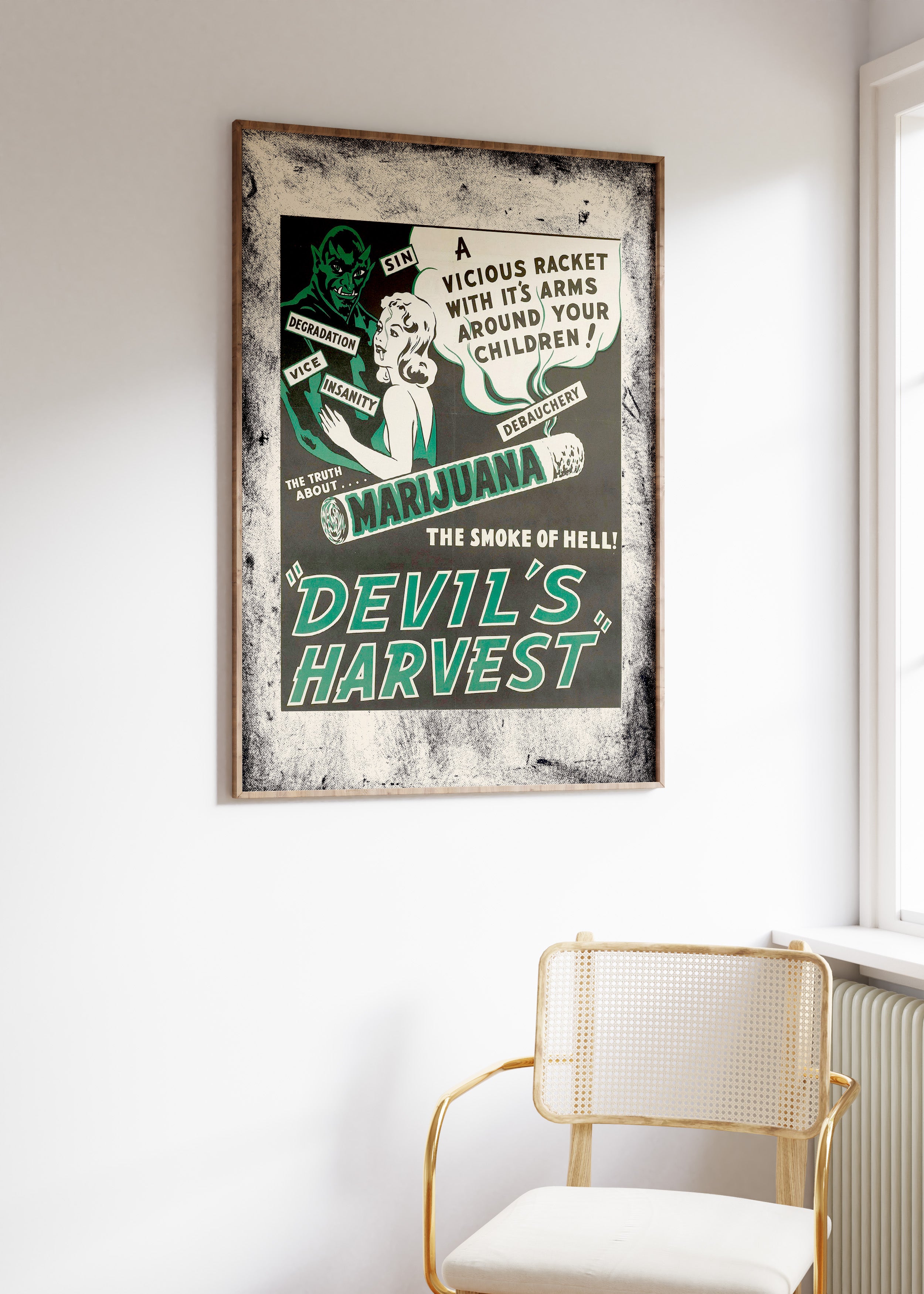 Devil's Harvest Art Print Australia Online