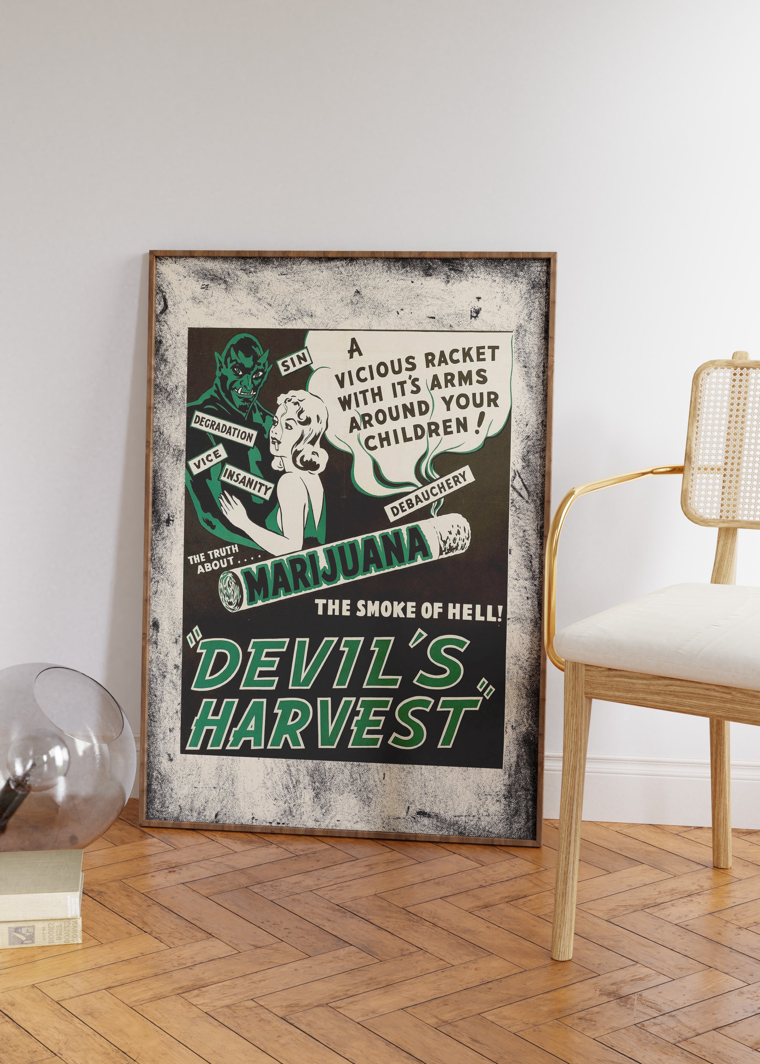 Devil's Harvest Art Print Australia Online